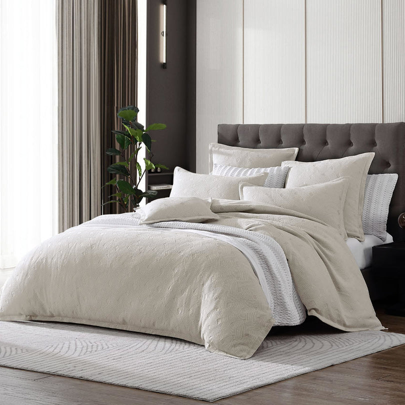 Private Collection NARA STONE QUILT COVER SET Private Collection