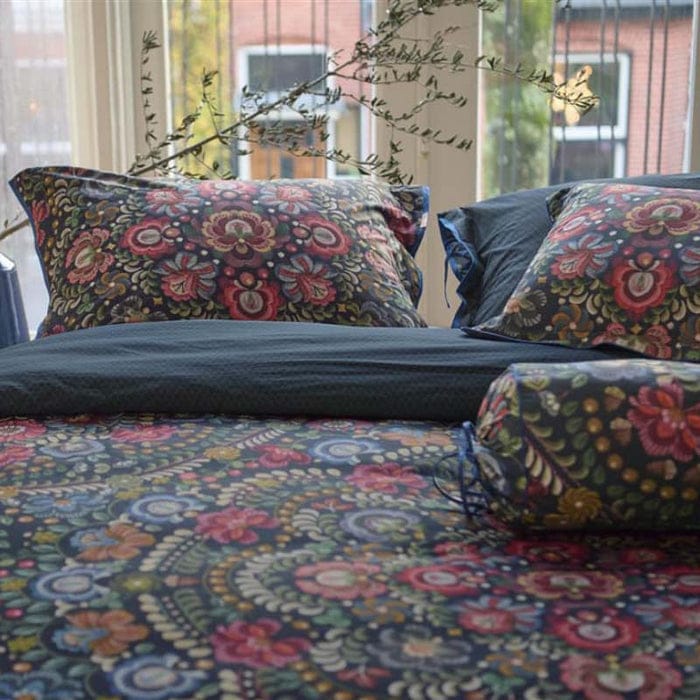 Pip Studio Quilt Cover Pip Studio Il Ricamo Dark Blue Quilt Cover Set