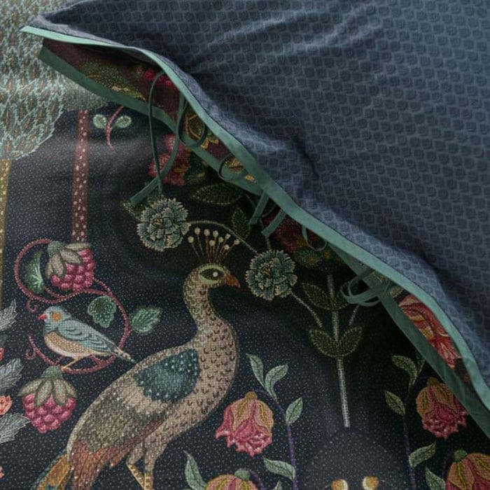 Pip Studio Quilt Cover Pip Studio Pavoni Dark Blue Quilt Cover Set