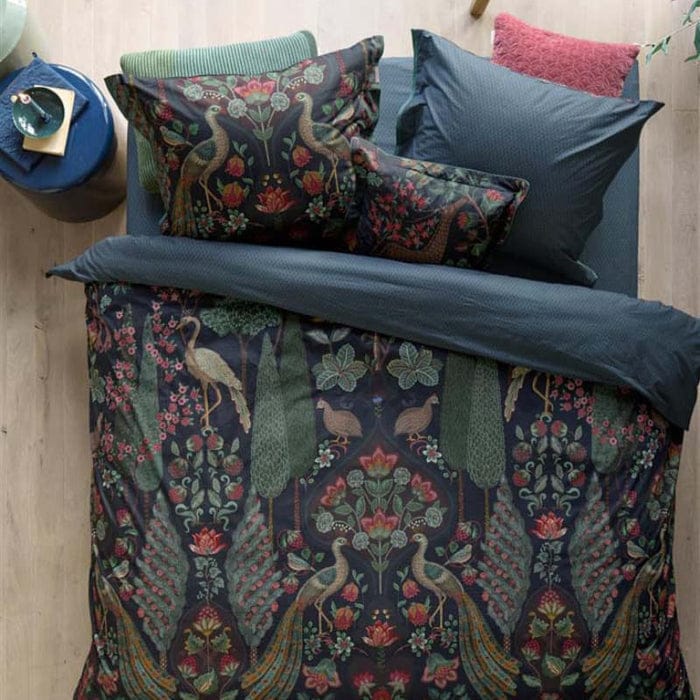 Pip Studio Quilt Cover Pip Studio Pavoni Dark Blue Quilt Cover Set