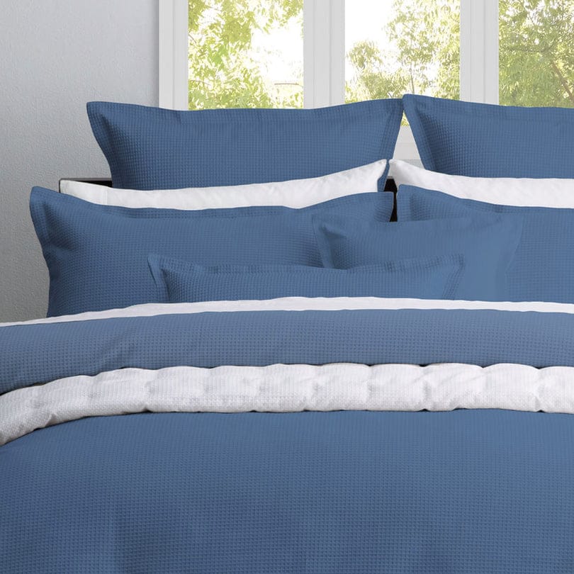 Platinum Collection Quilt Cover Platinum Collection ASCOT STEEL QUILT COVER SET