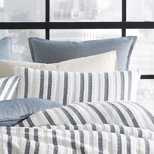 Platinum Collection Quilt Cover Platinum Collection BOSTON WHITE QUILT COVER SET