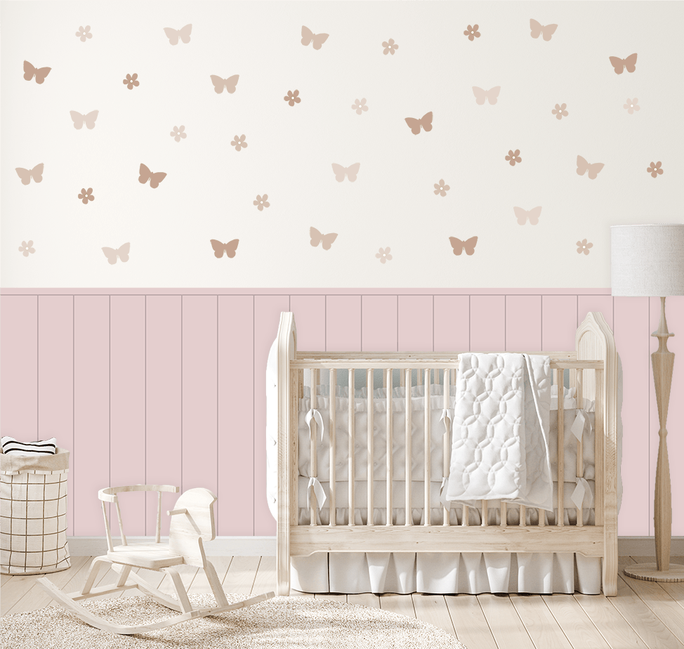Polka Art Wall Decal Medium Pack Dreamy Butterflies