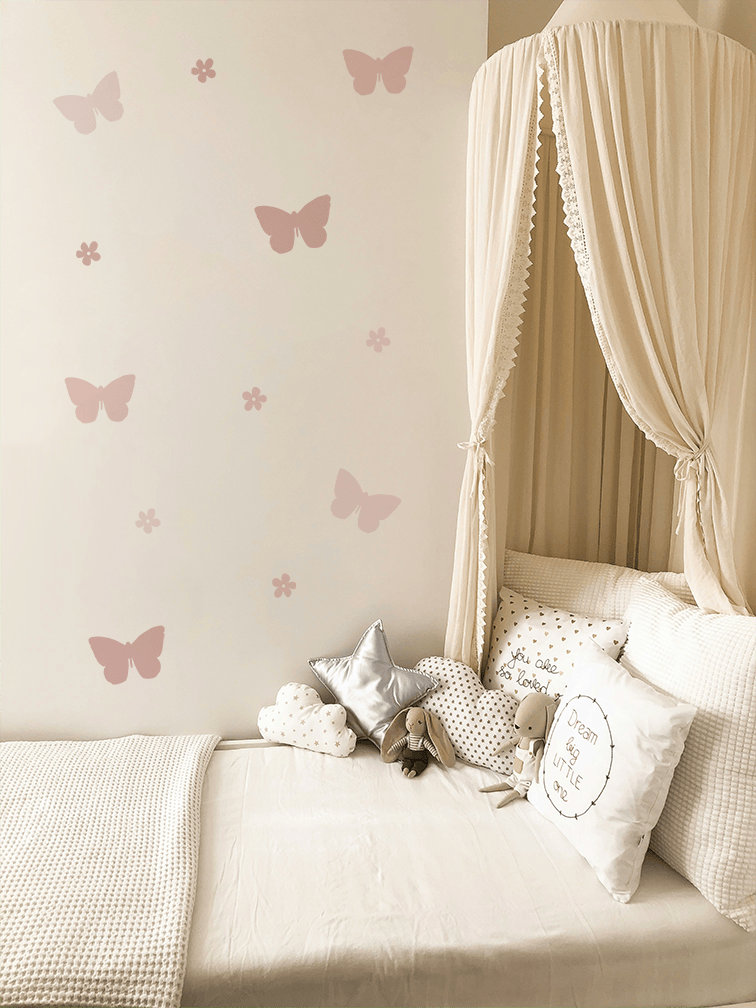 Polka Art Wall Decal Medium Pack Dreamy Butterflies