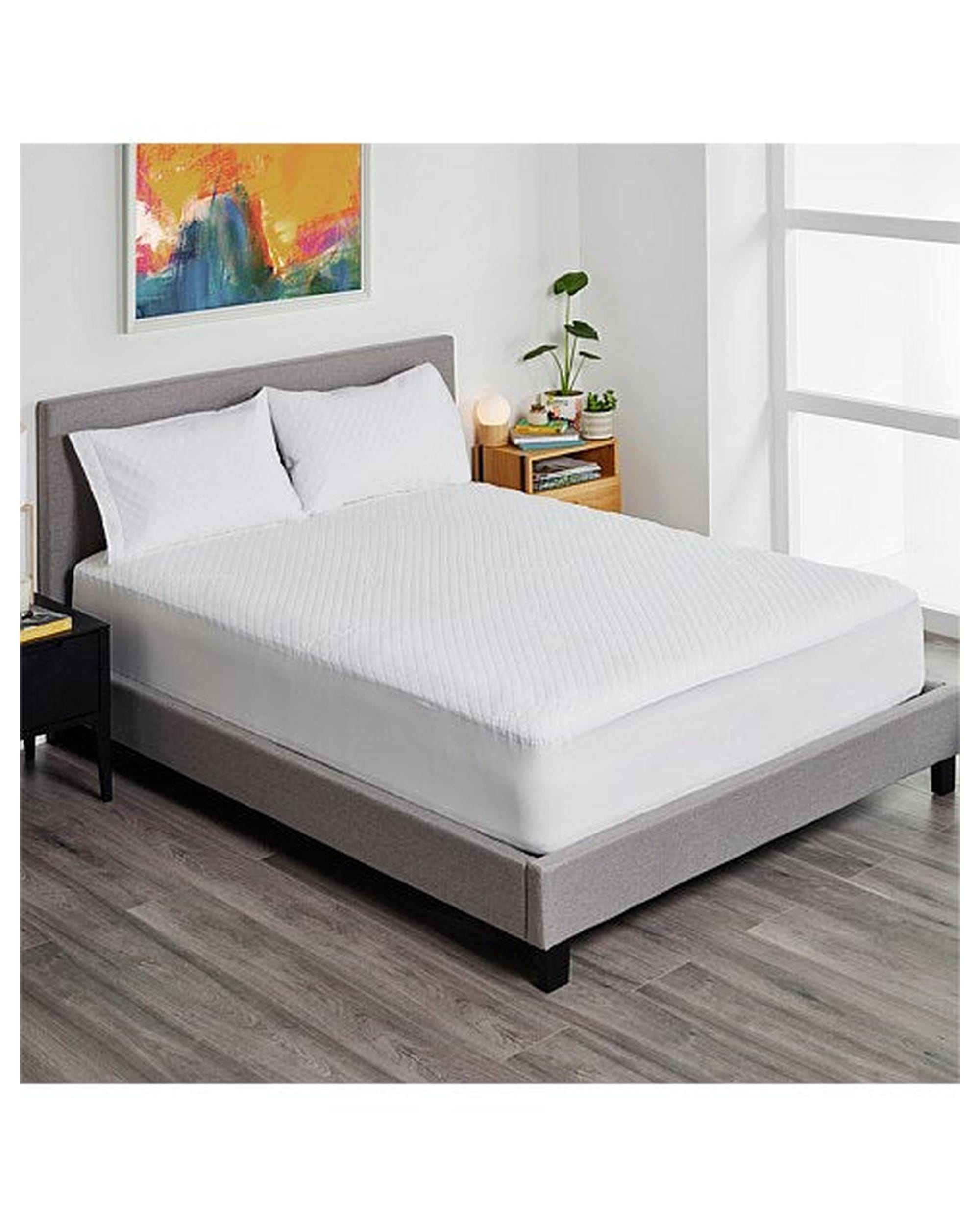 Protect A Bed Mattress Protector Protect A Bed Shield Opulence Cotton Jacquard Fitted Waterproof Sleep Protectors
