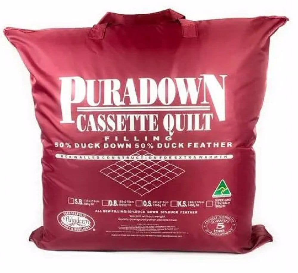 Puradown Duvet/Quilt Puradown 50% Duck Down 50% Duck Feather Quilt