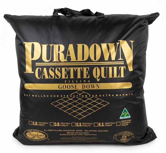 Puradown 80% Goose Down 20% Goose Feather Quilt