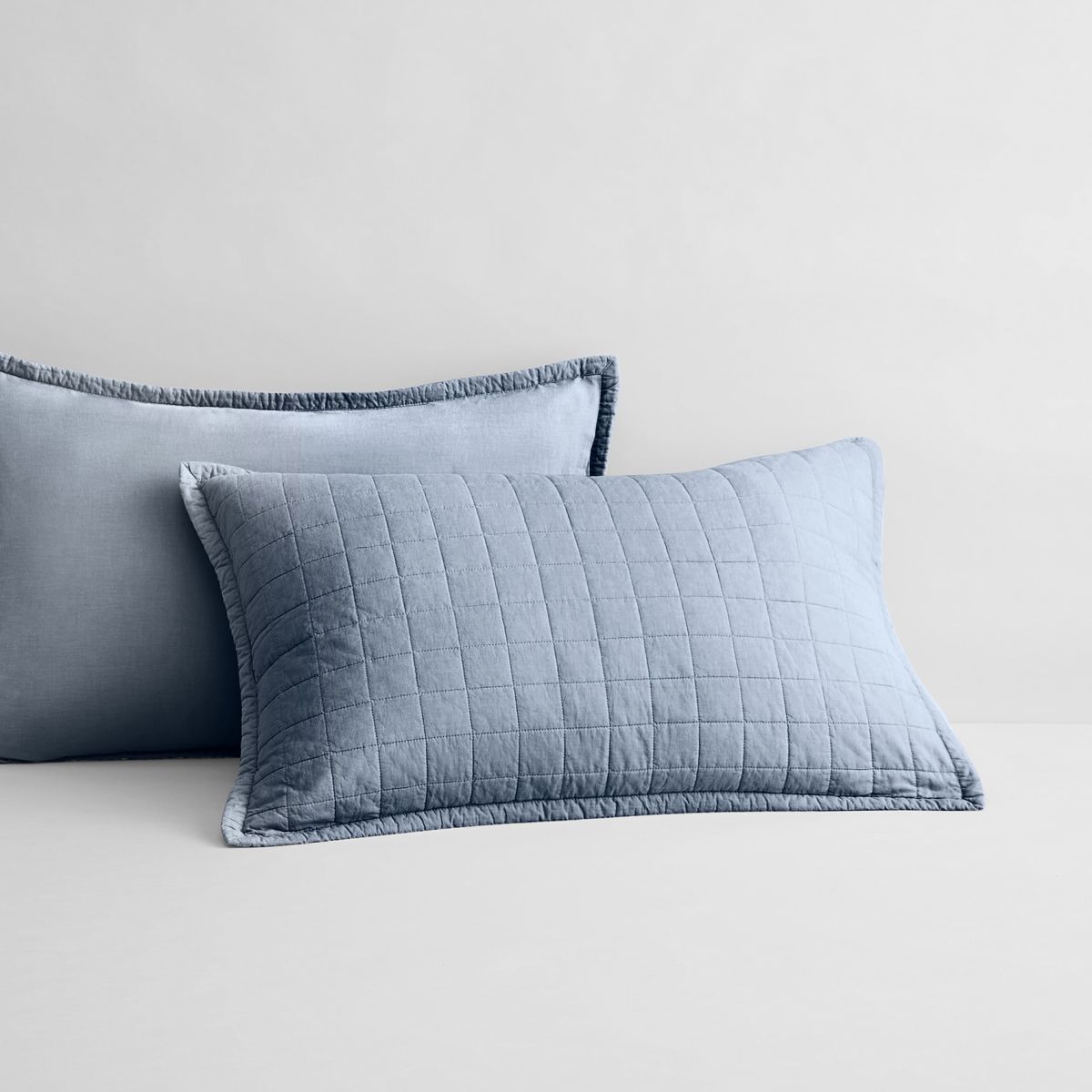 Sheridan Reilly Quilt Cover Full Set - Carbon - All Accessories Included