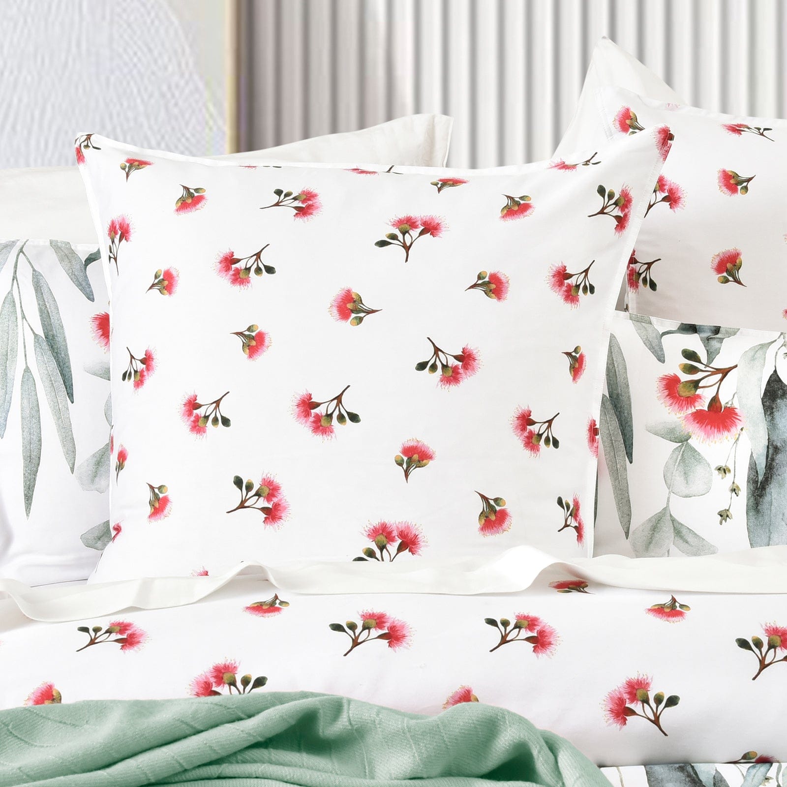 Renee Taylor Quilt Cover 300 TC Cotton Reversible Quilt Cover Sets - Mallees