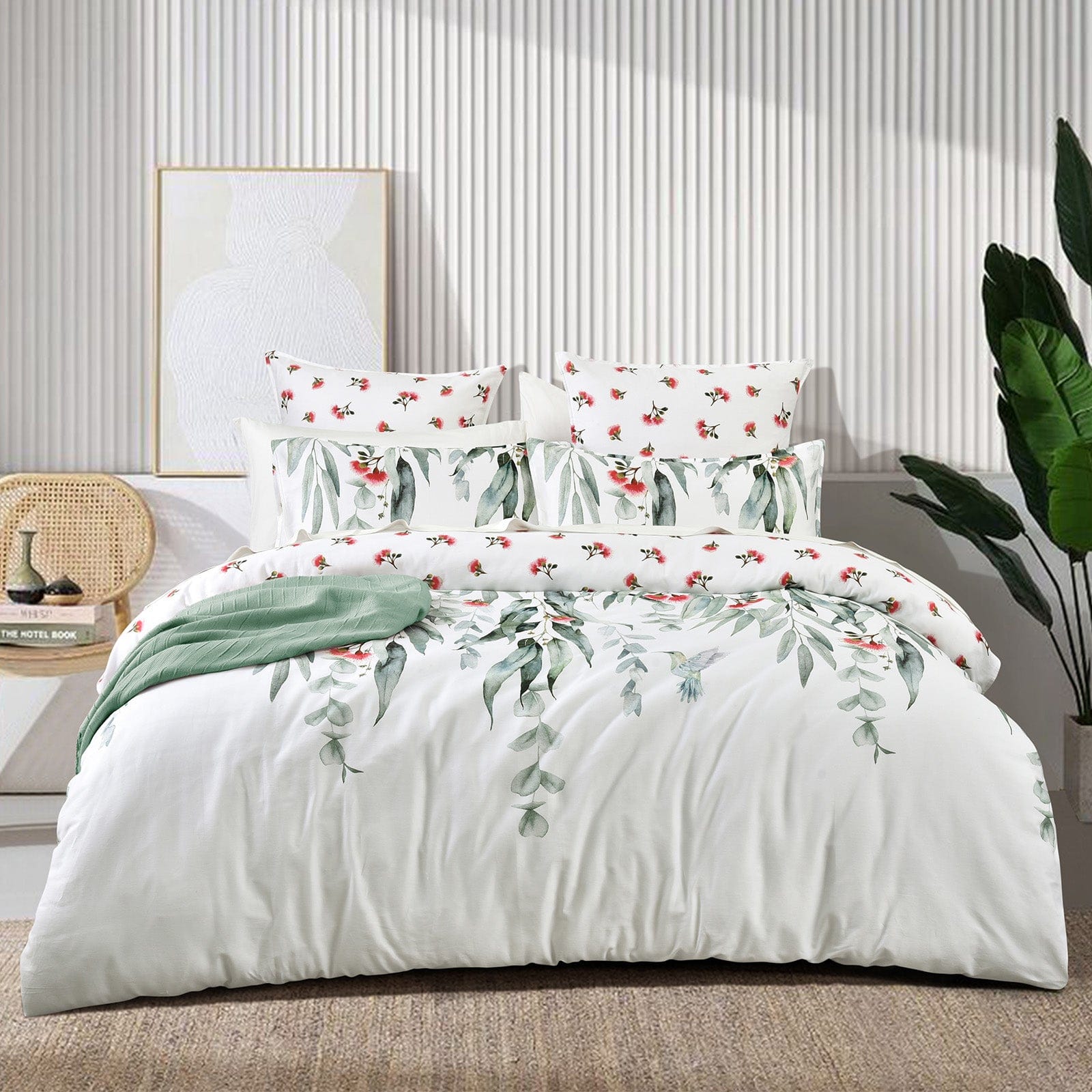 Renee Taylor Quilt Cover 300 TC Cotton Reversible Quilt Cover Sets - Mallees