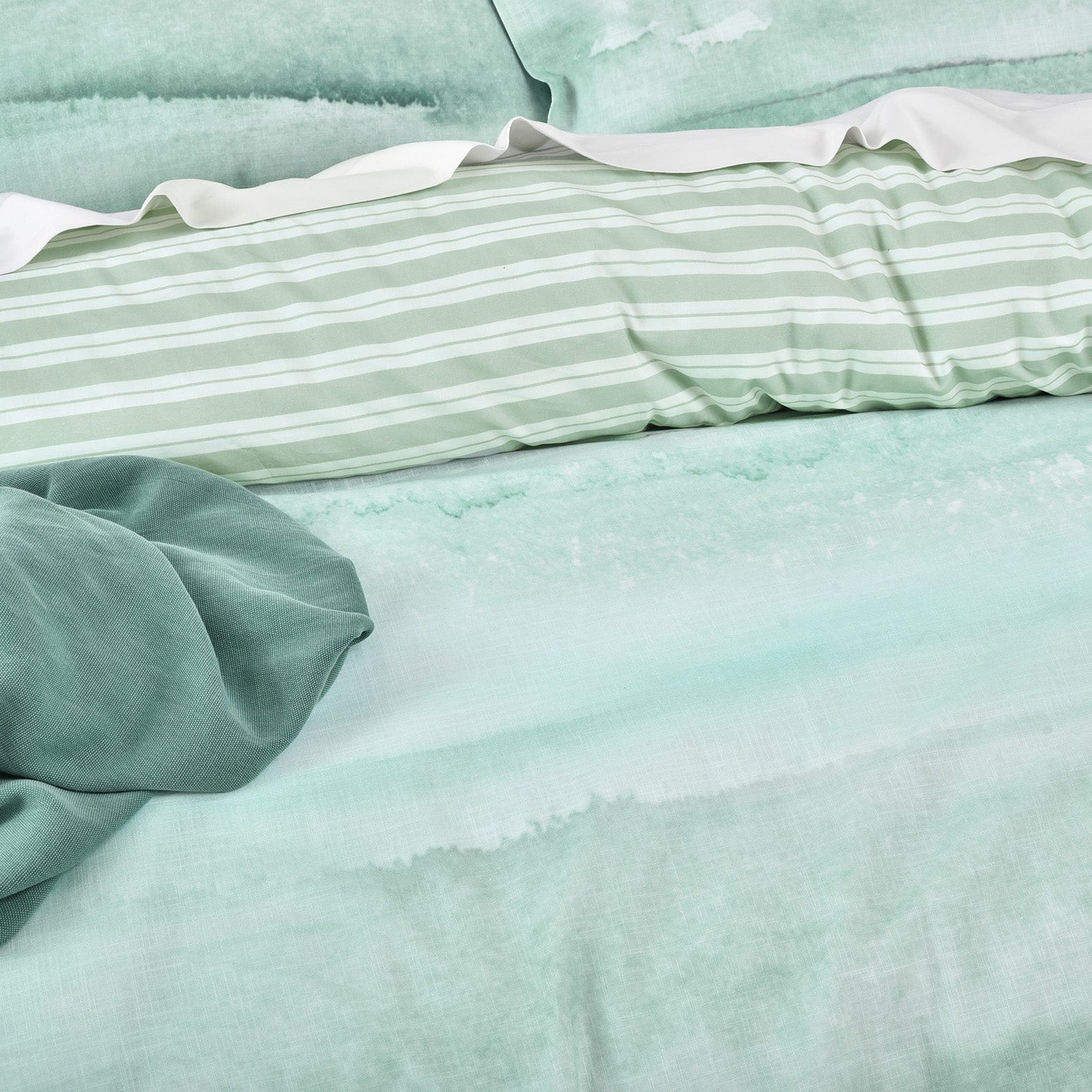 Renee Taylor Quilt Cover 300 TC Cotton Reversible Quilt Cover Sets - Terrain