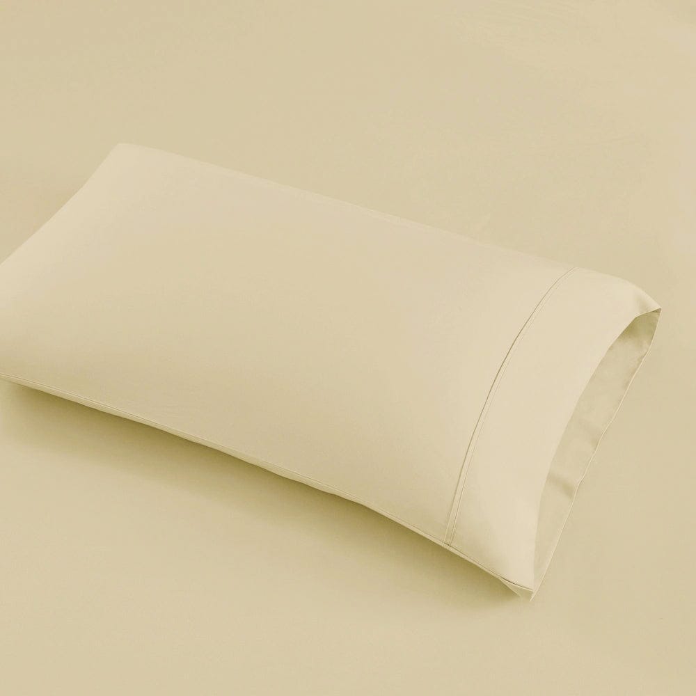 Renee Taylor Quilt Cover 700 TC Tencel Lyocell Fibre & Cotton Quilt Cover Set - BONE