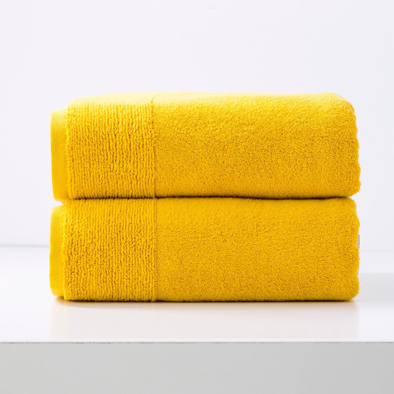 Renee Taylor Bathroom Towel Sets Aireys 650 GSM Zero Twist 2 Pack Bath Sheet Spice