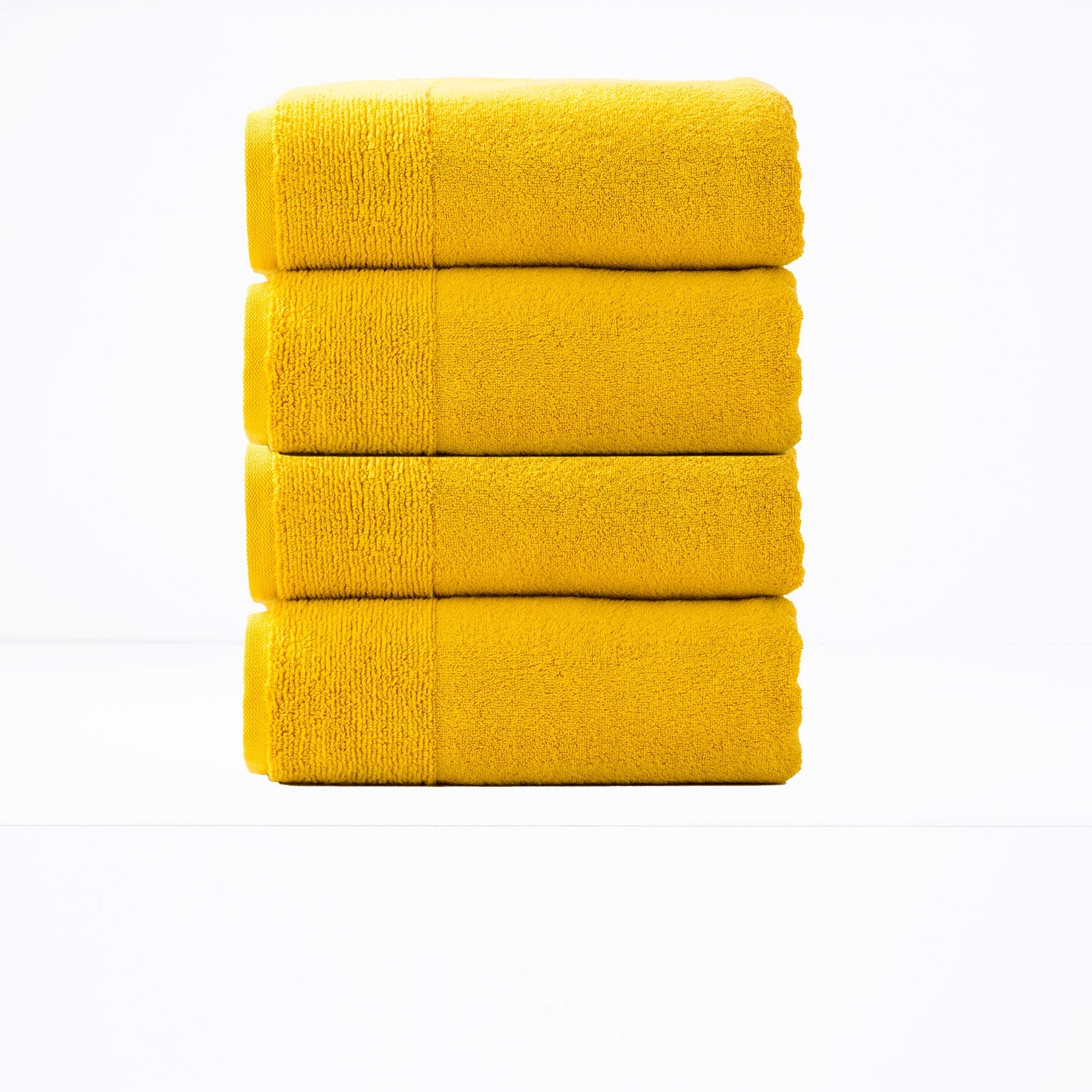Renee Taylor Bathroom Towel Sets Aireys 650 GSM Zero Twist 4 Piece Bath Towel Spice