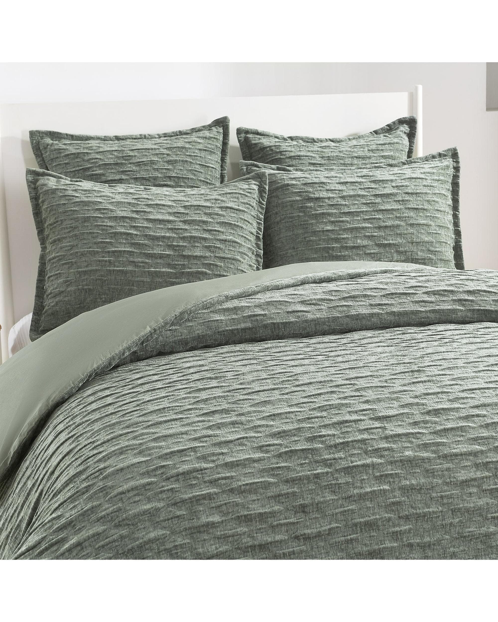 Renee Taylor Quilt Cover Atlantis Jacquard Quilt Cover Set - Junpier