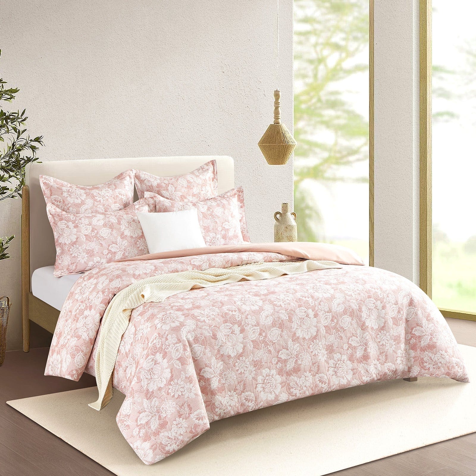 Renee Taylor Quilt Cover Aura Jacquard Quilt Cover Set