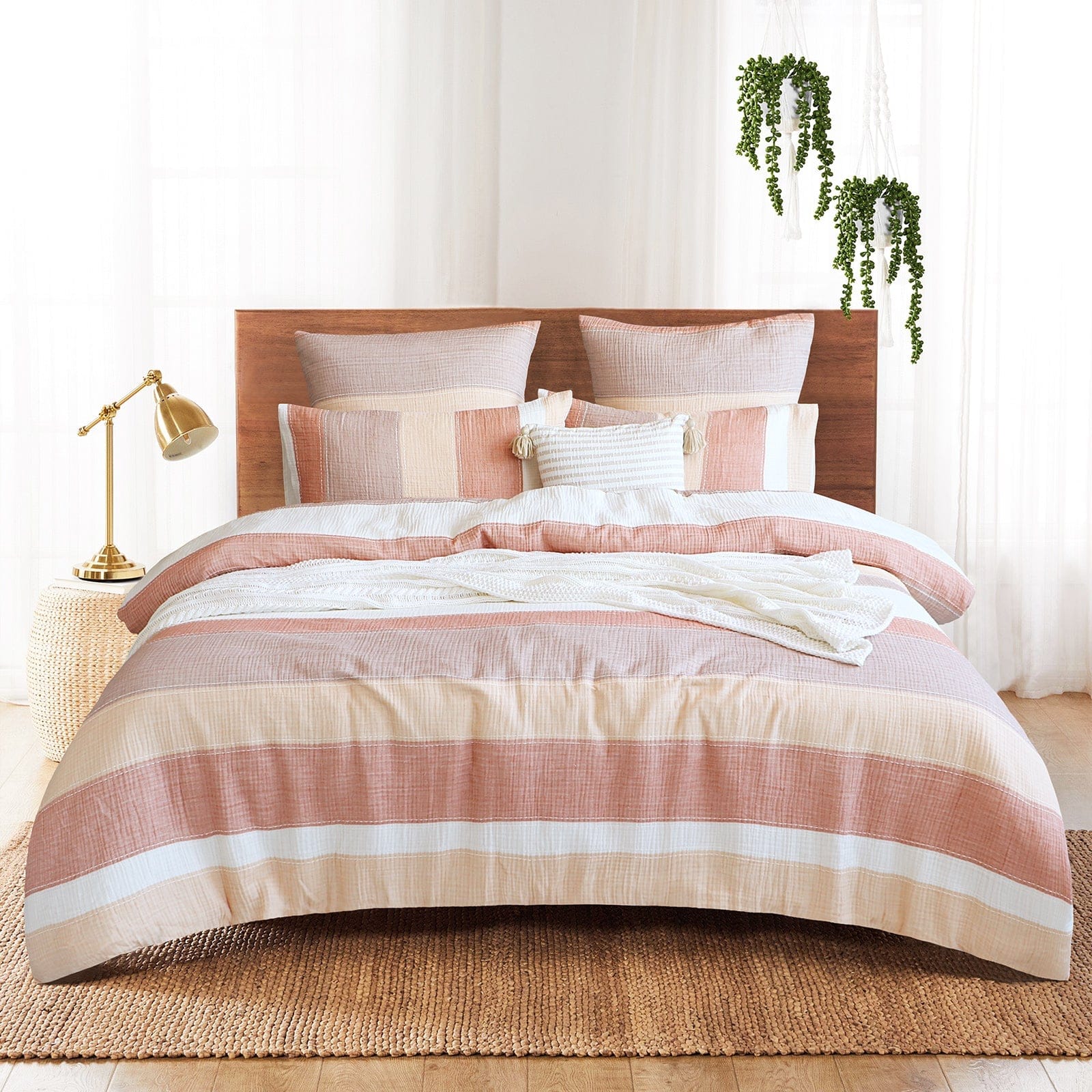Renee Taylor Quilt Cover | Bayley 100% Cotton Quilt Cover Set