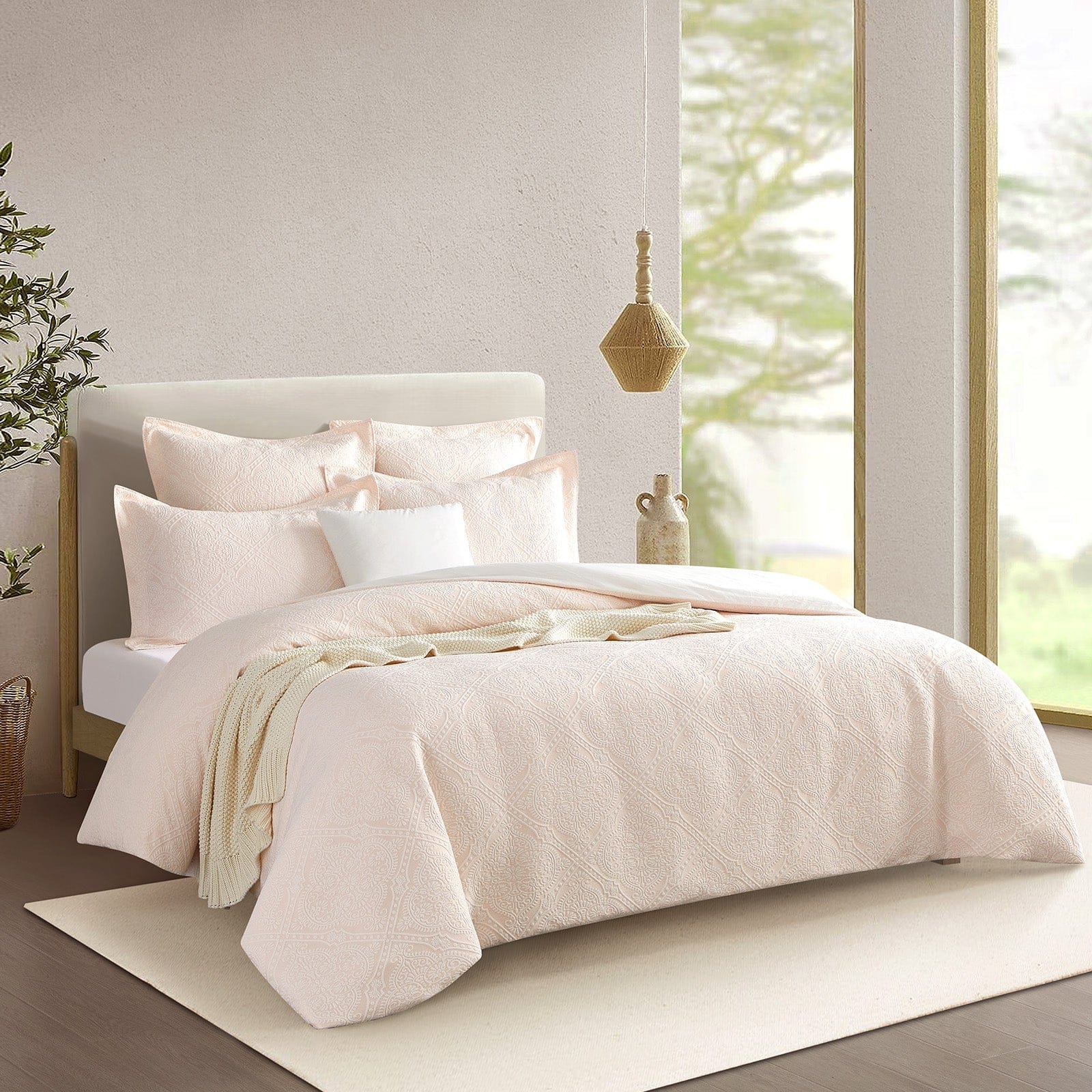 Renee Taylor Quilt Cover Bella Jacquard Quilt Cover Set
