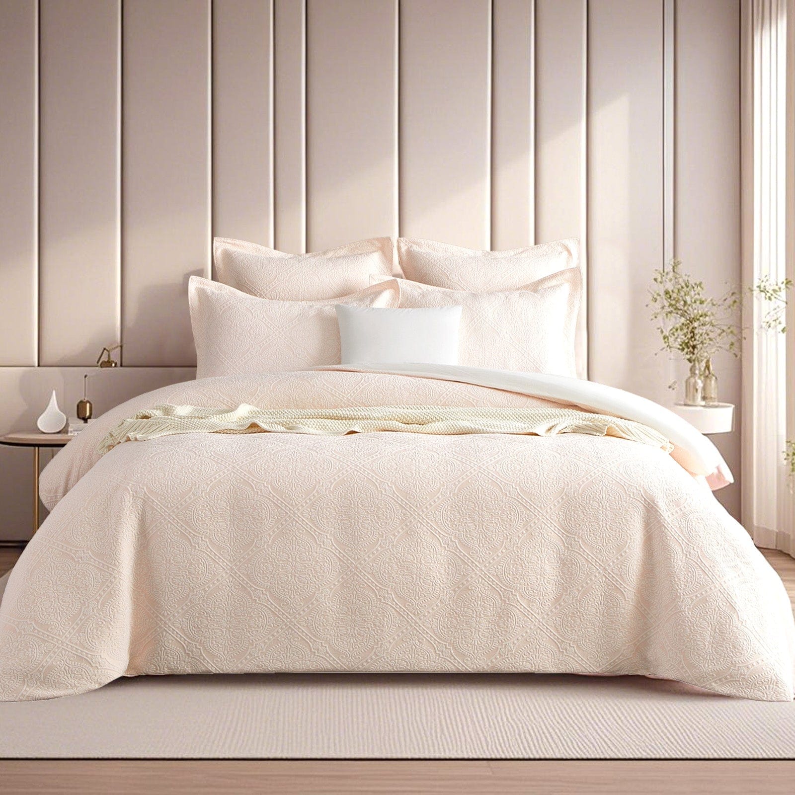 Renee Taylor Quilt Cover Bella Jacquard Quilt Cover Set