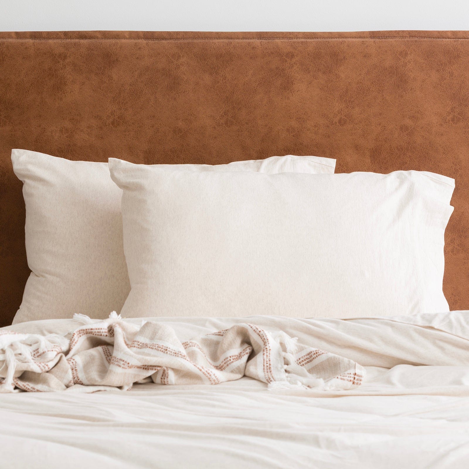 Renee Taylor Bed Sheets | Comfort T’s Organic Cotton Melange Jersey Sheet Set