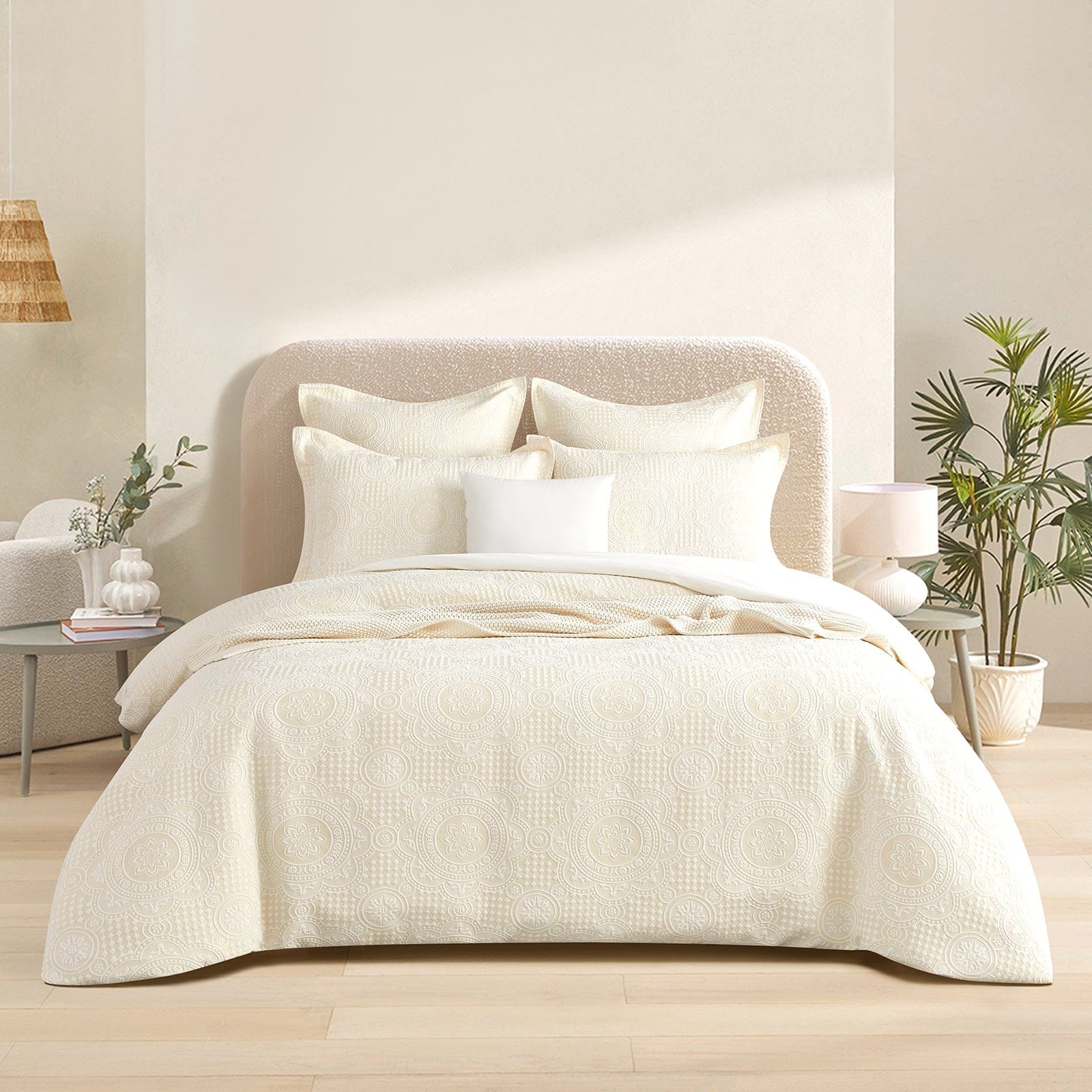 Renee Taylor Quilt Cover Dakota Jacquard Quilt Cover Set