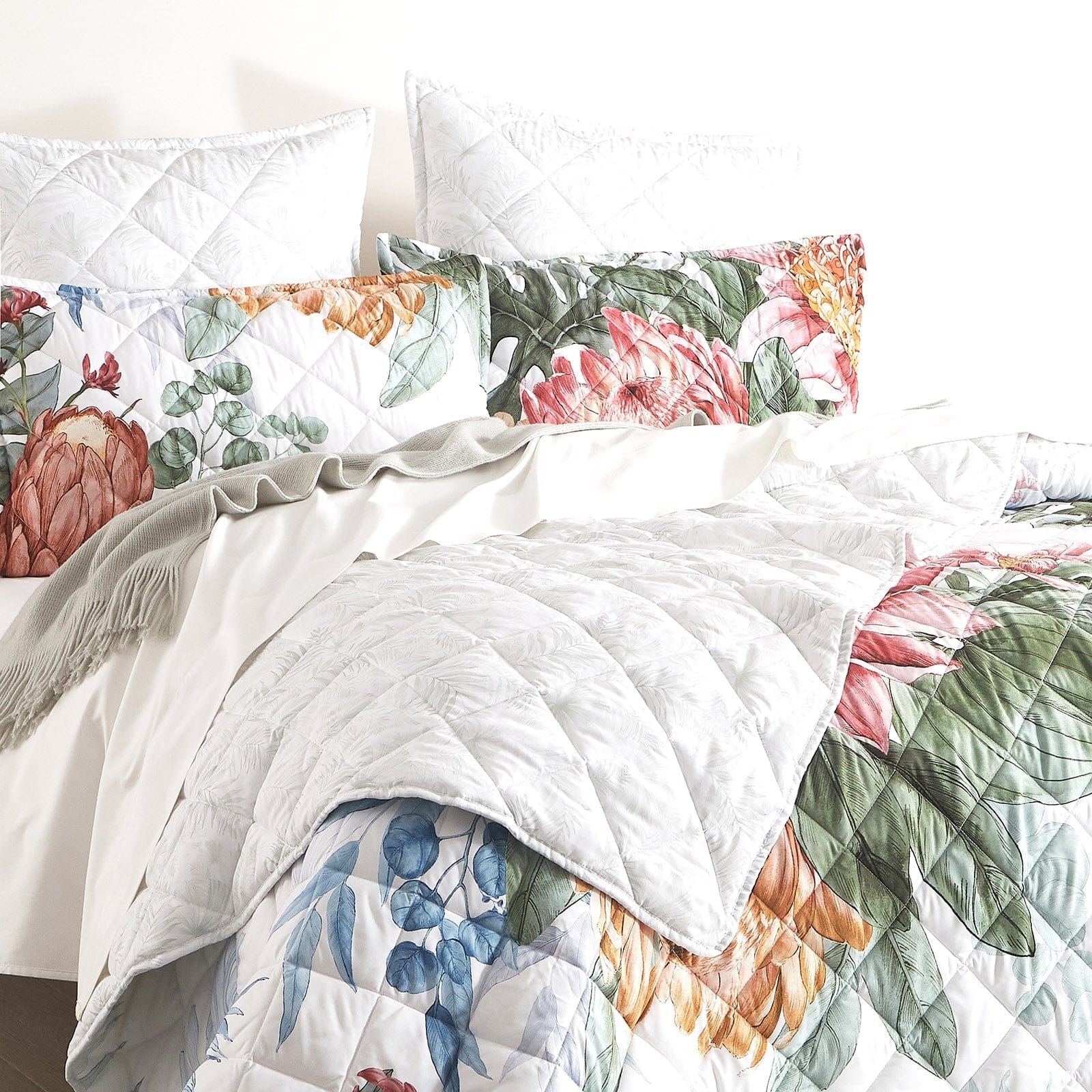 Renee Taylor Coverlet Florence Quilted Reversible Coverlet