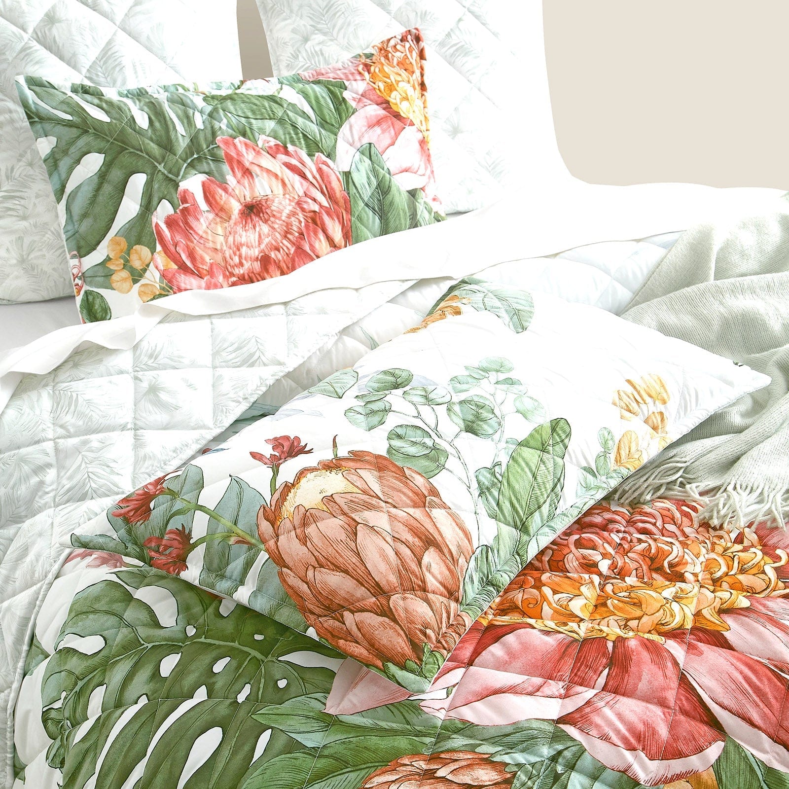 Renee Taylor Coverlet Florence Quilted Reversible Coverlet