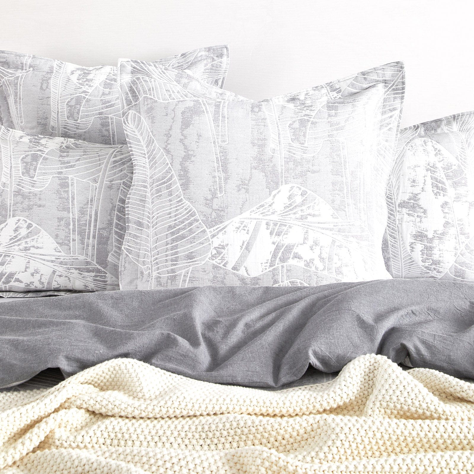 Renee Taylor Quilt Cover Grove Jacquard Quilt Cover Set