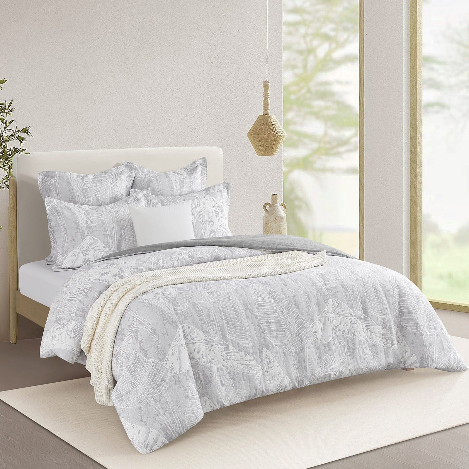 Renee Taylor Quilt Cover Grove Jacquard Quilt Cover Set