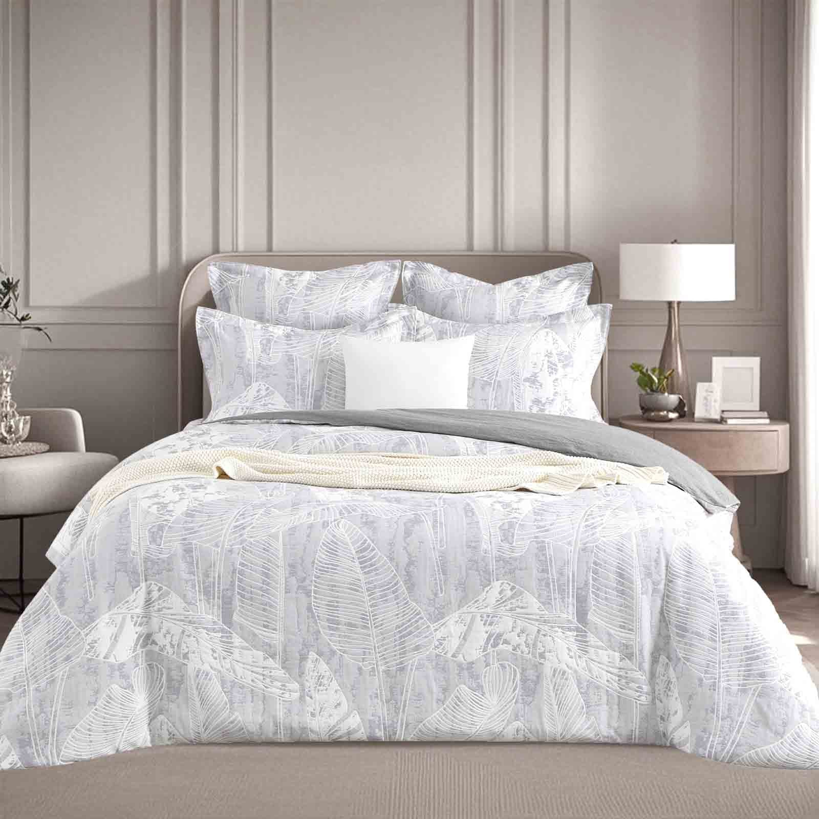 Renee Taylor Quilt Cover Grove Jacquard Quilt Cover Set