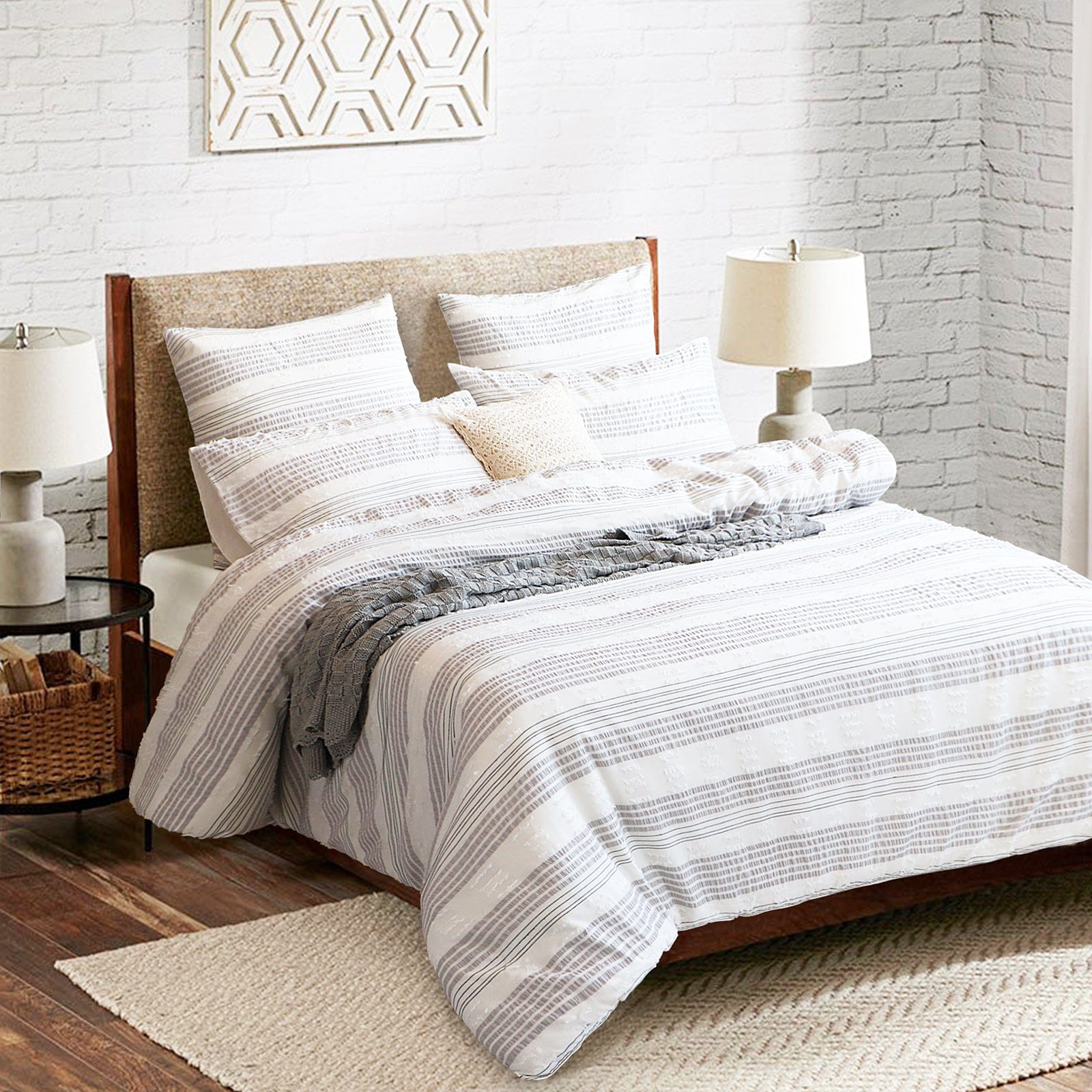 Renee Taylor Quilt Cover | Lenone 100% Cotton Quilt Cover Set
