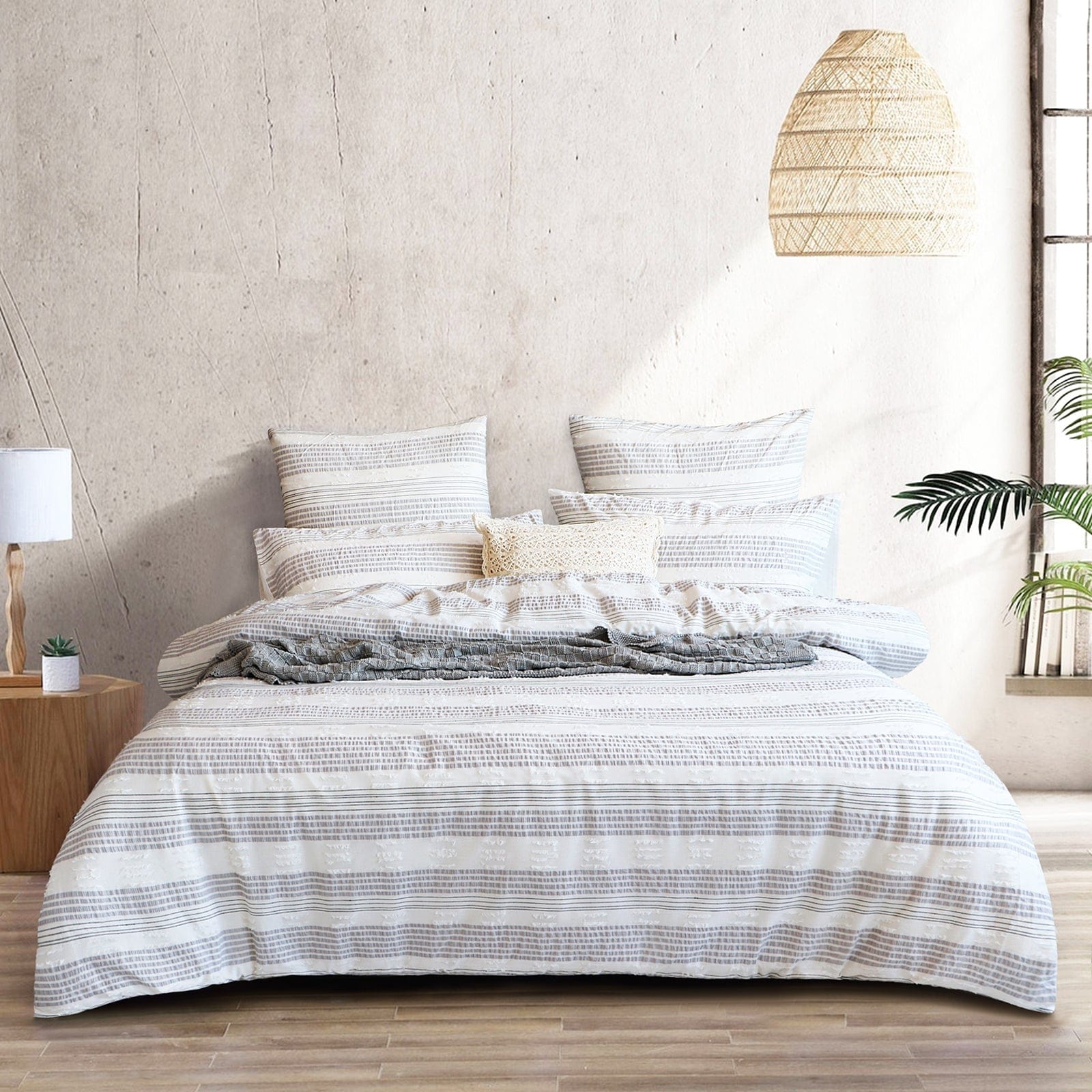 Renee Taylor Quilt Cover | Lenone 100% Cotton Quilt Cover Set