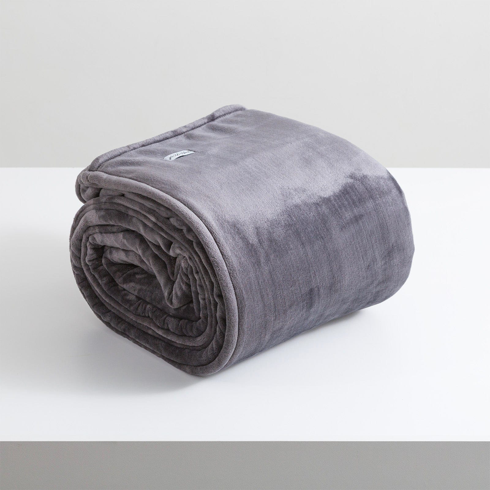 Renee Taylor Blanket Plush 380 GSM Ultra Soft Velvet Blanket - GRAPHITE