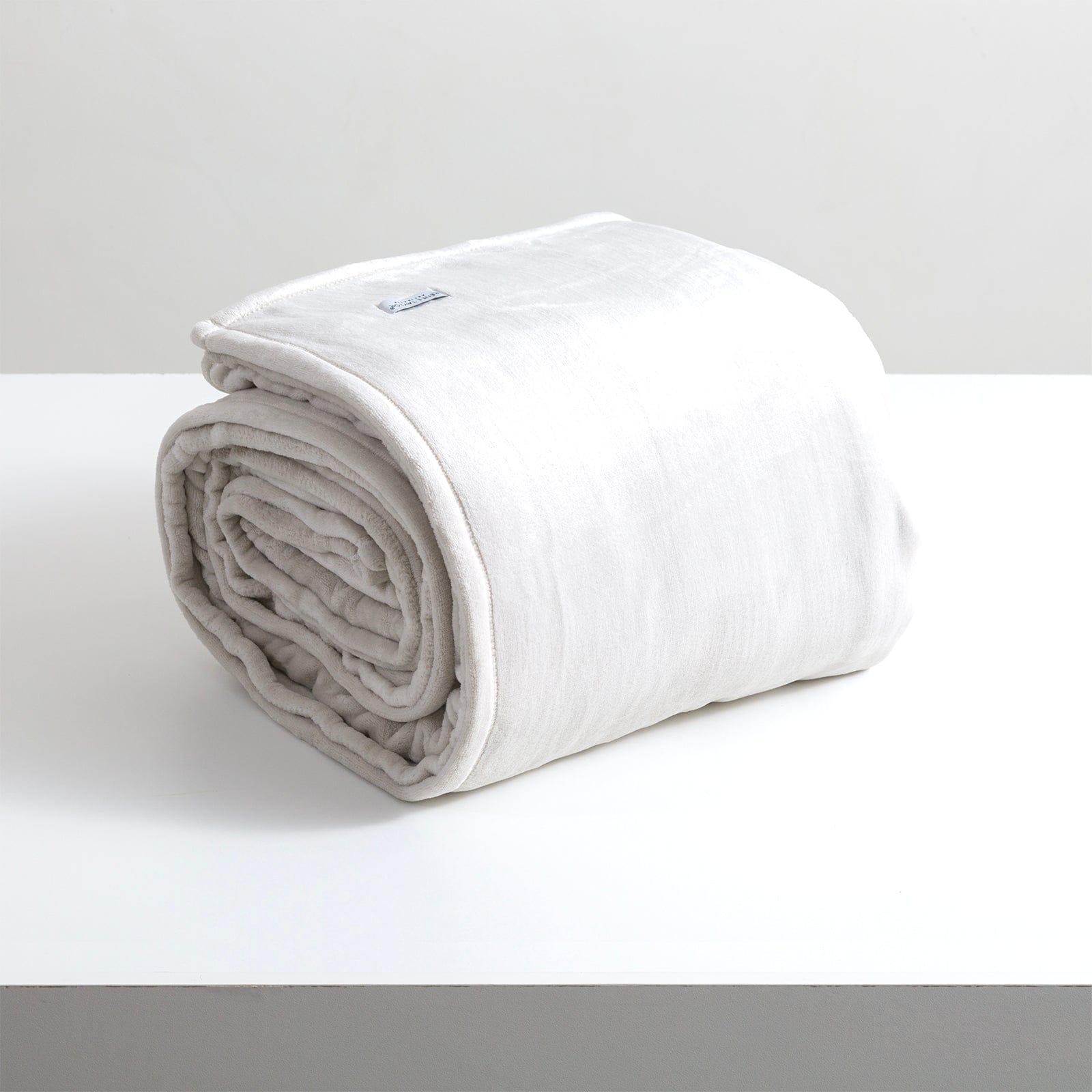 Renee Taylor Blanket Plush 380 GSM Ultra Soft Velvet Blanket - SILVER LINE