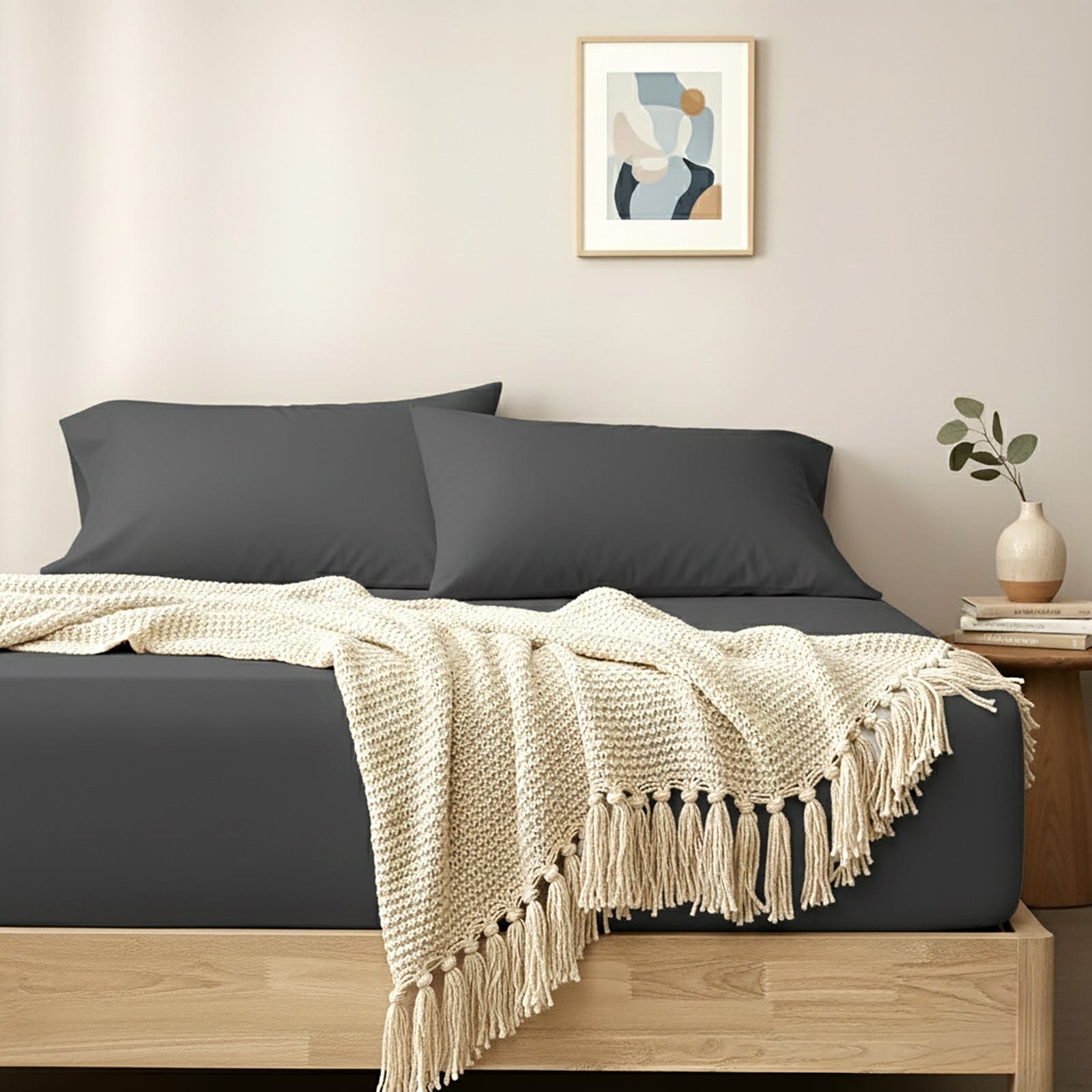 Renee Taylor Bed Sheets Renee Taylor 400 Thread Count Egyptian Cotton Fitted and Pillow Case Set Magnet