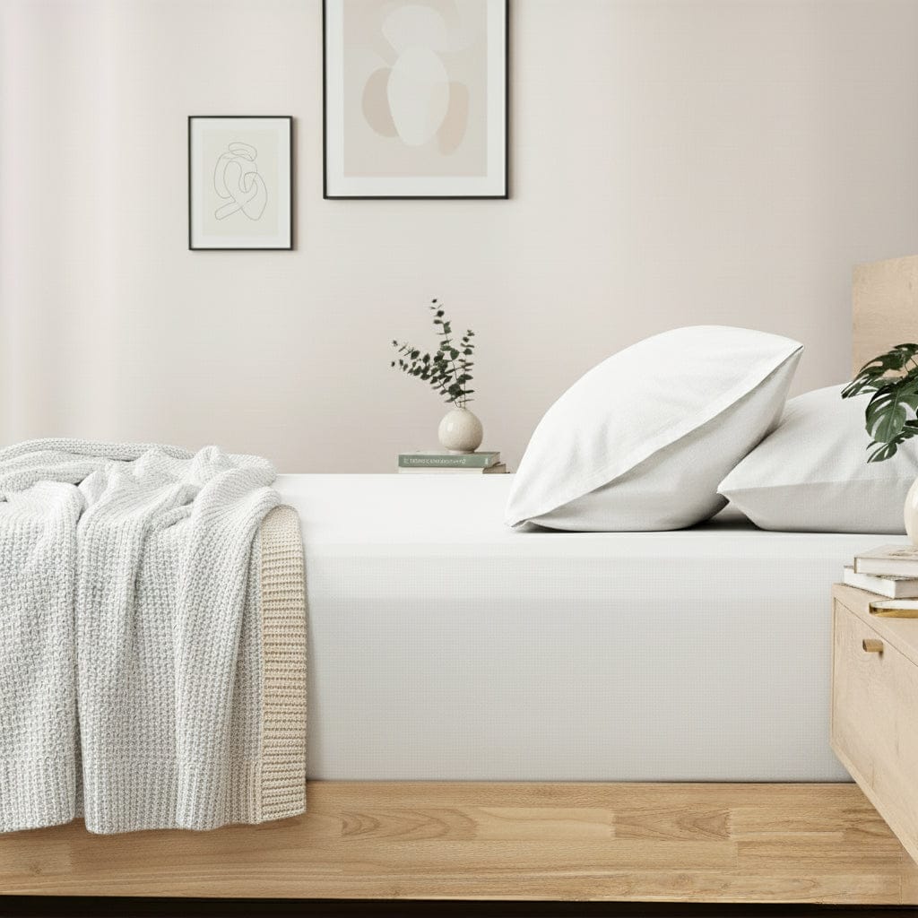 Renee Taylor Bed Sheets Renee Taylor 400 Thread Count Egyptian Cotton Fitted and Pillow Case Set White