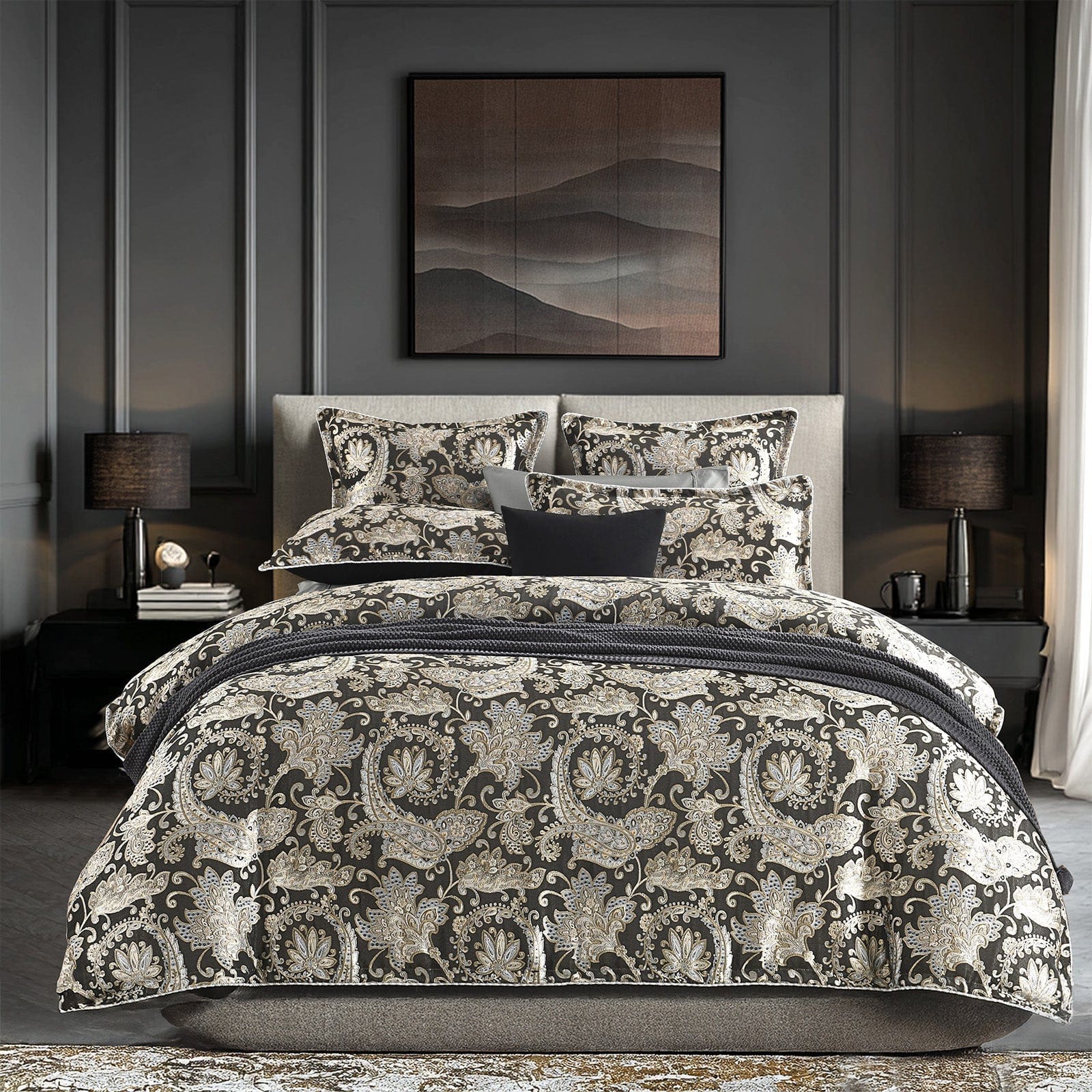 Renee Taylor Bed Sheets Renee Taylor Regalia Collection Arabella Quilt Cover Set
