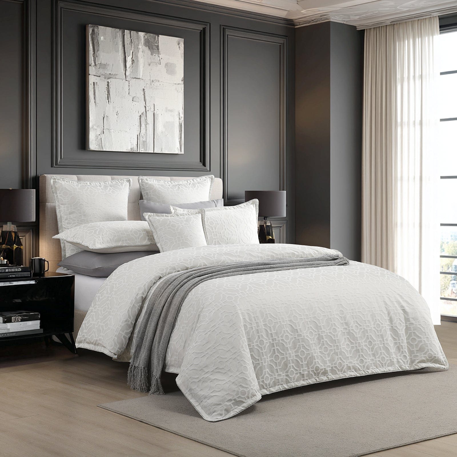 Renee Taylor Bed Sheets Renee Taylor Regalia Collection Balmoral Quilt Cover Set