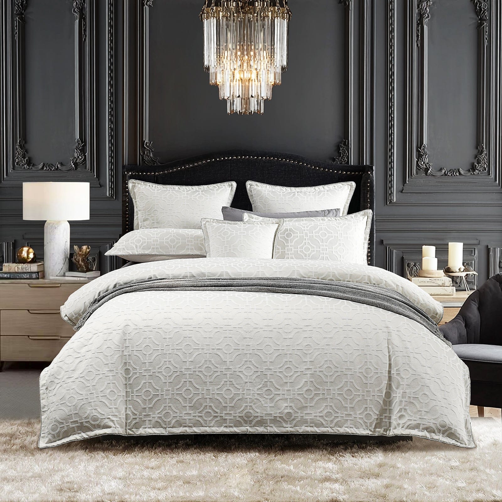 Renee Taylor Bed Sheets Renee Taylor Regalia Collection Balmoral Quilt Cover Set