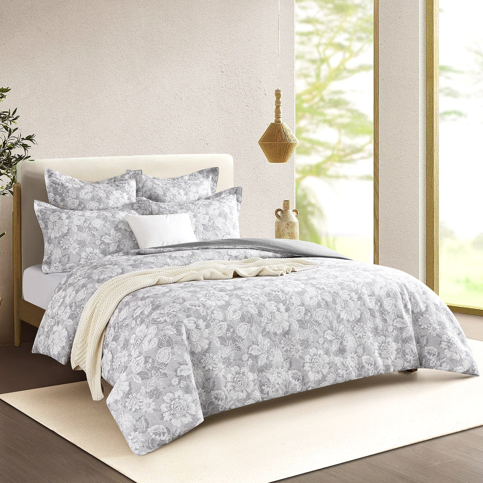 Renee Taylor Quilt Cover Sigma Jacquard Quilt Cover Set