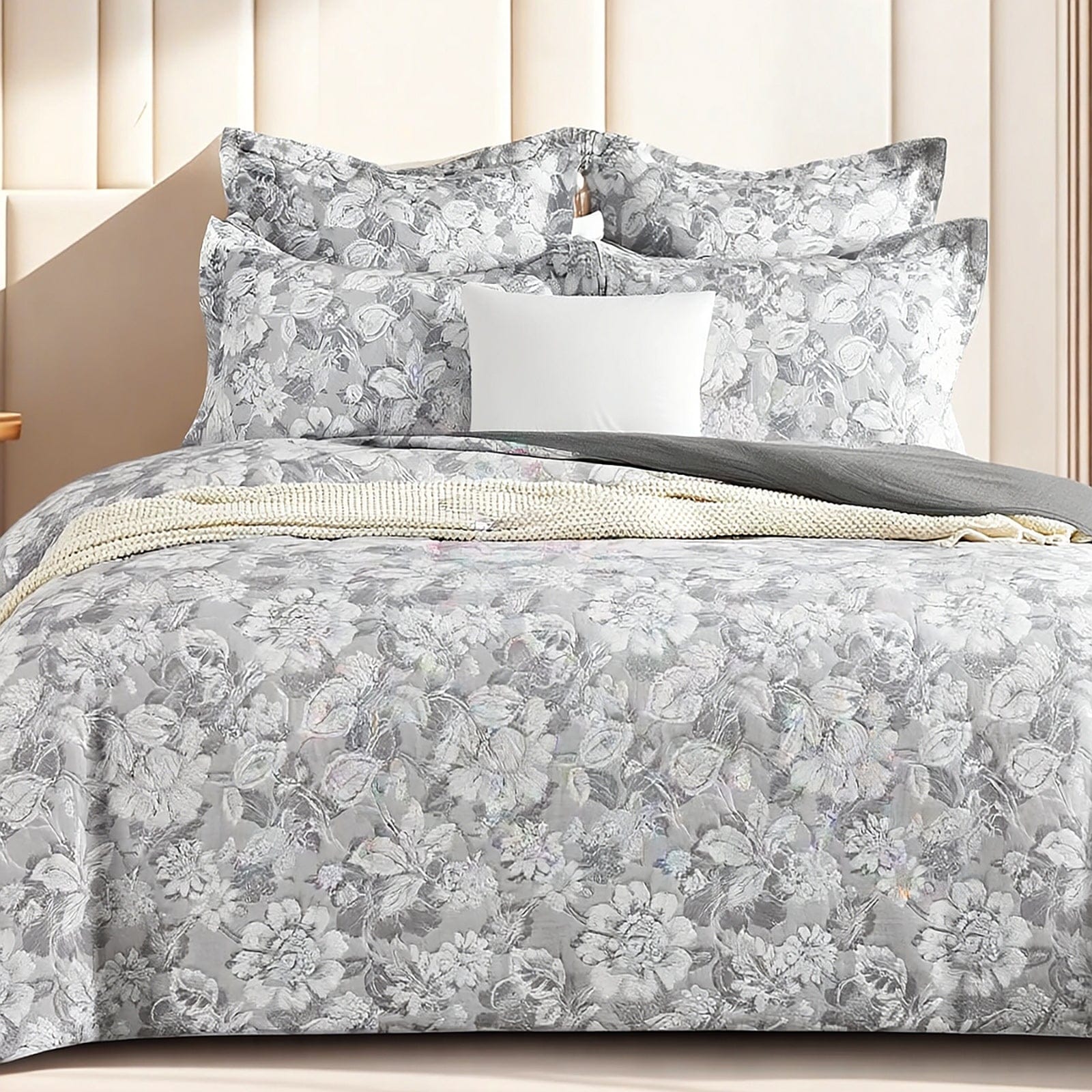 Renee Taylor Quilt Cover Sigma Jacquard Quilt Cover Set