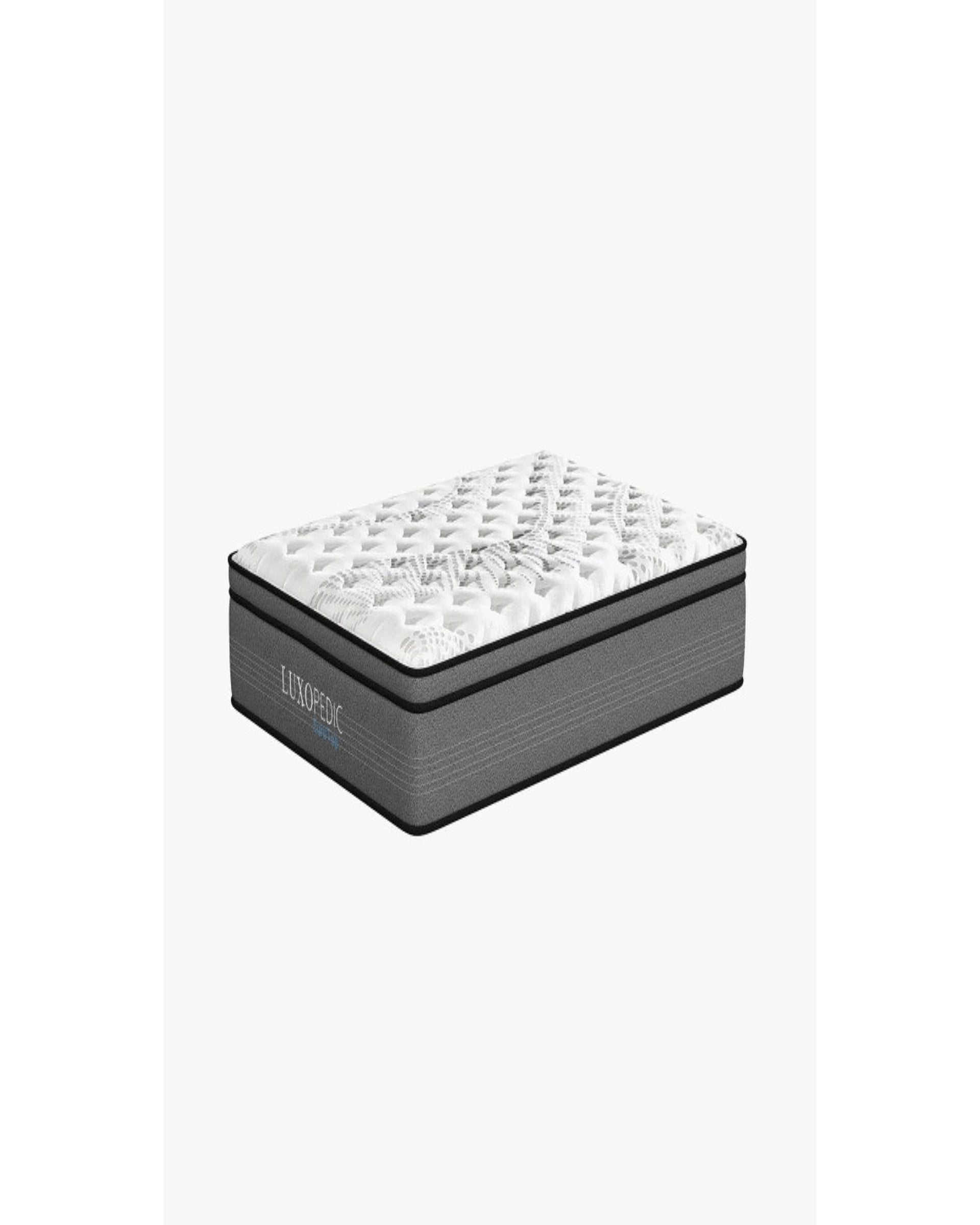 Royal Comfort Mattresses Chiro Lux Cooling Latex Foam Pocket Spring Mattress 5 Zone Medium Firmness