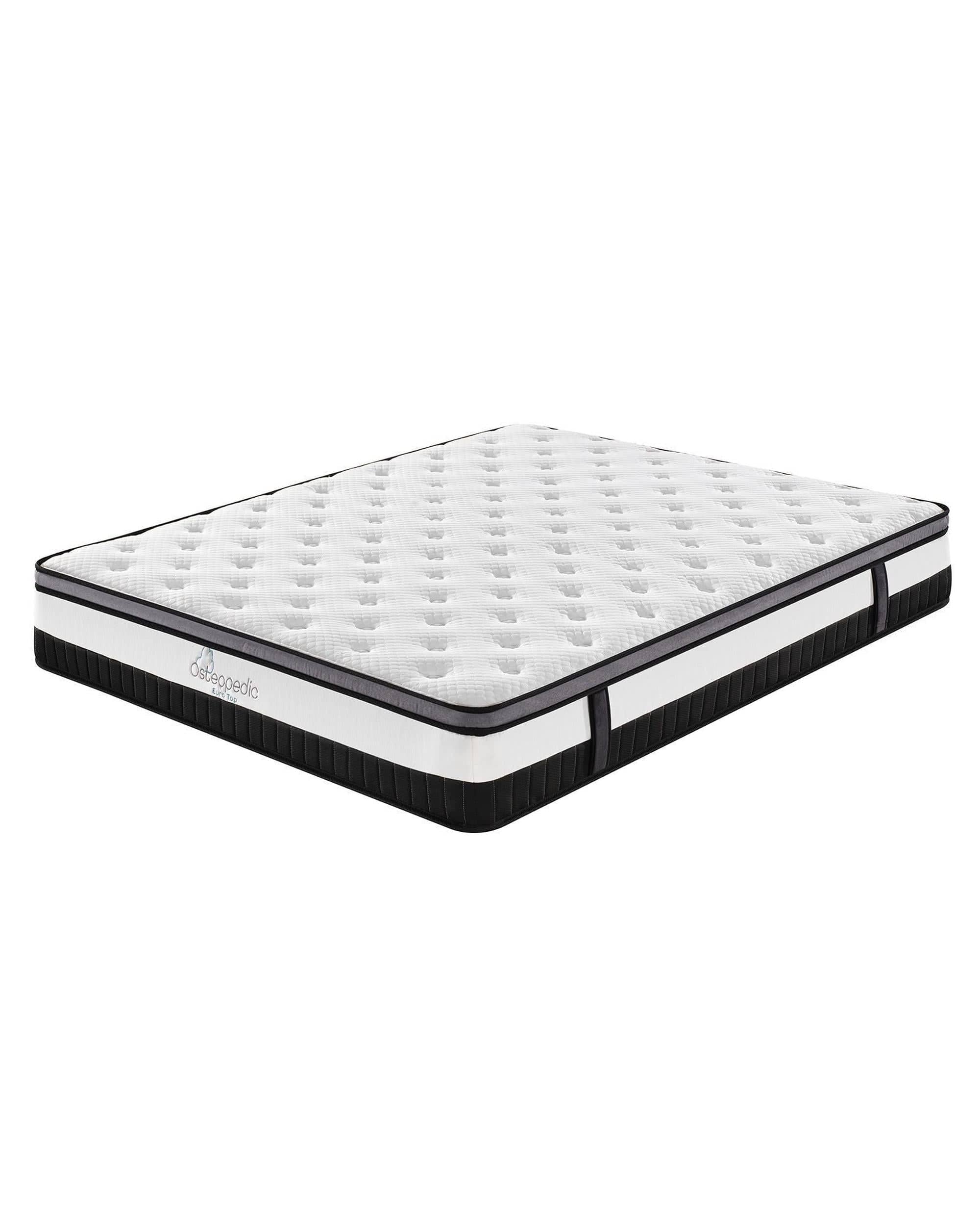 Royal Comfort Mattresses Osteopedic Euro Top Mattress Pocket Spring Medium EuroTop Hybrid Design Bed