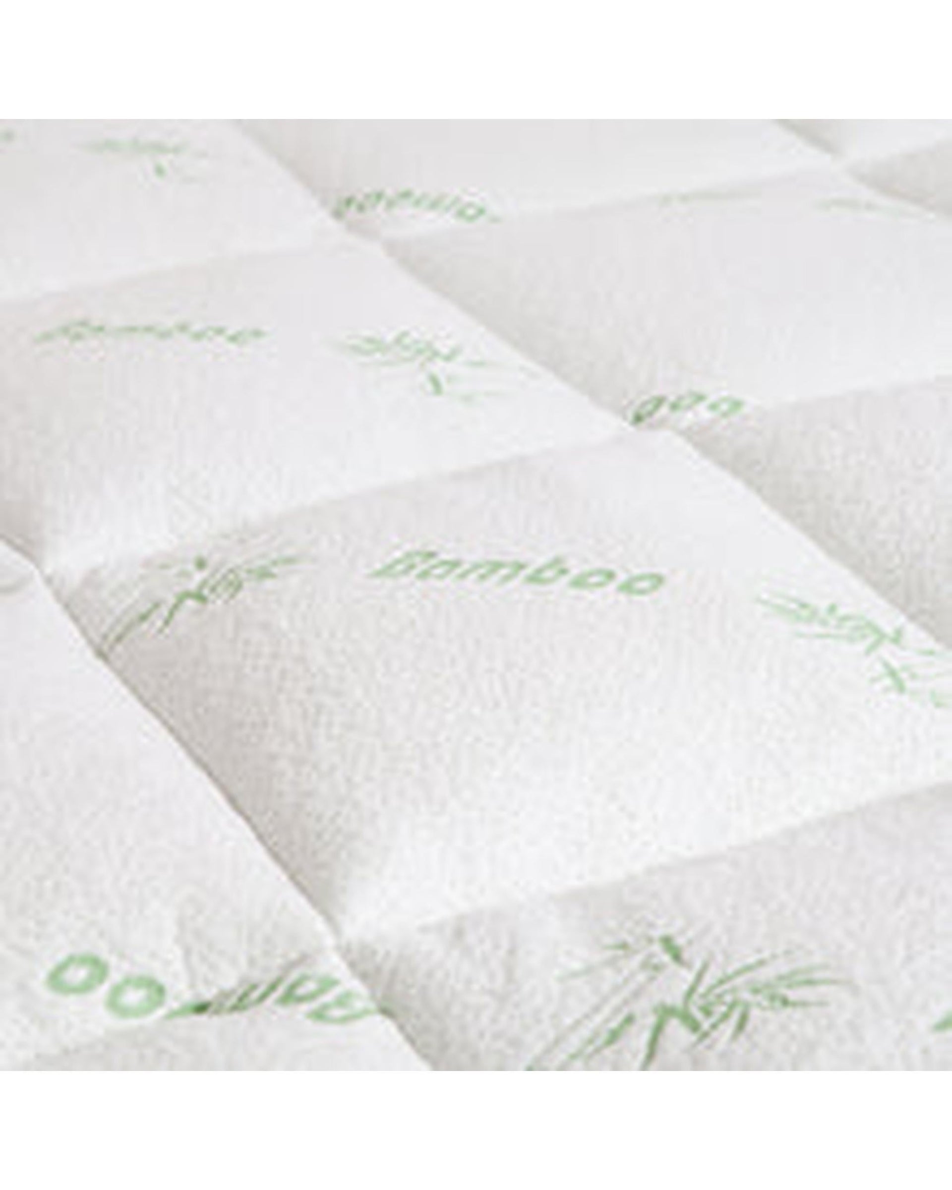 Royal Comfort Mattress Topper Royal Comfort 1000GSM Luxury Bamboo Covered Mattress Topper Ball Fibre Gusset