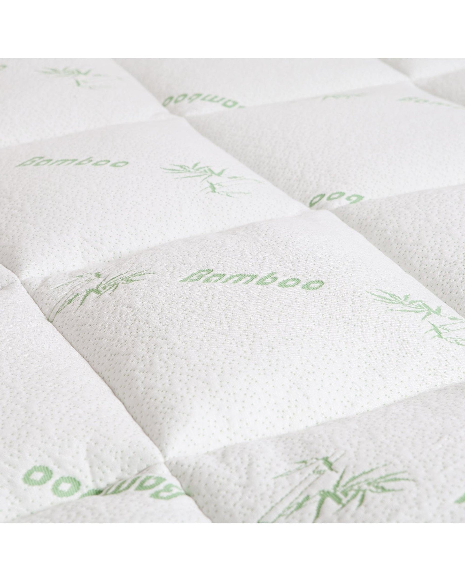 Royal Comfort Mattress Topper Royal Comfort 1000GSM Luxury Bamboo Fabric Gusset Mattress Pad Topper Cover
