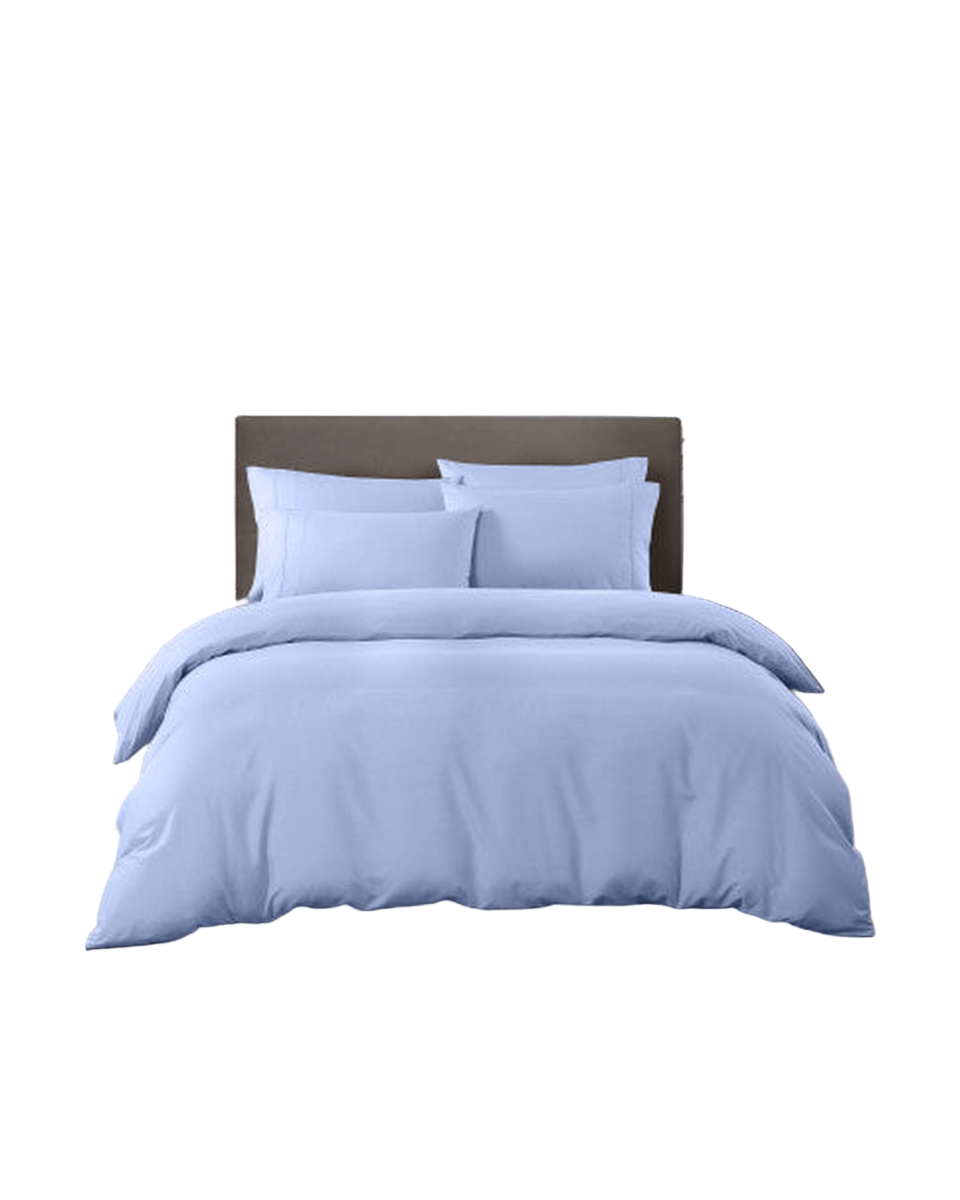 Royal Comfort Quilt Cover Royal Comfort 2000TC 6 Piece Bamboo Sheet & Quilt Cover Set Cooling Breathable - LIGHT BLUE