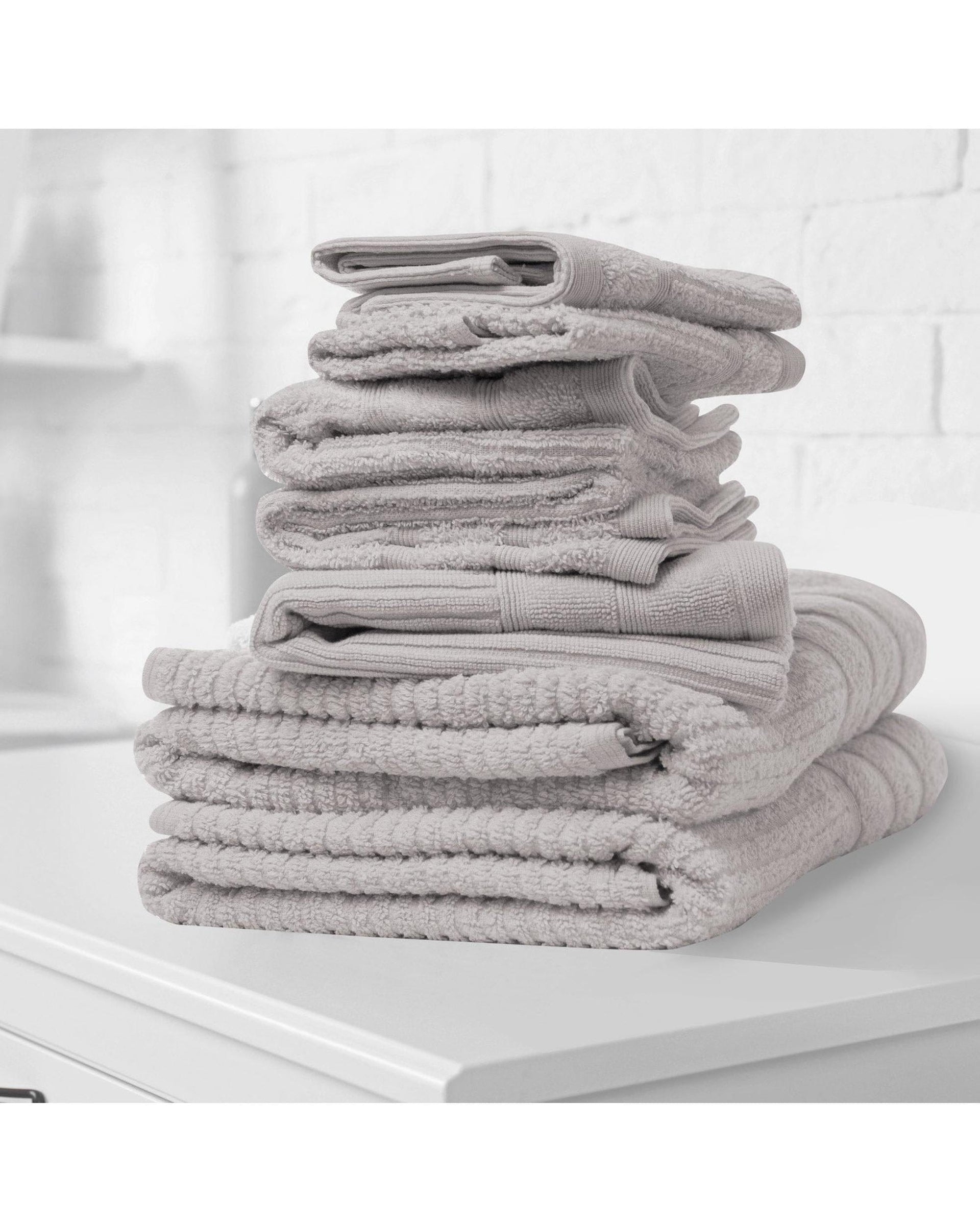 Royal Comfort Bathroom Towel Sets Royal Comfort Eden Cotton 600GSM Luxury Bath Towels Set - 8 PEICE SET - HOLLY