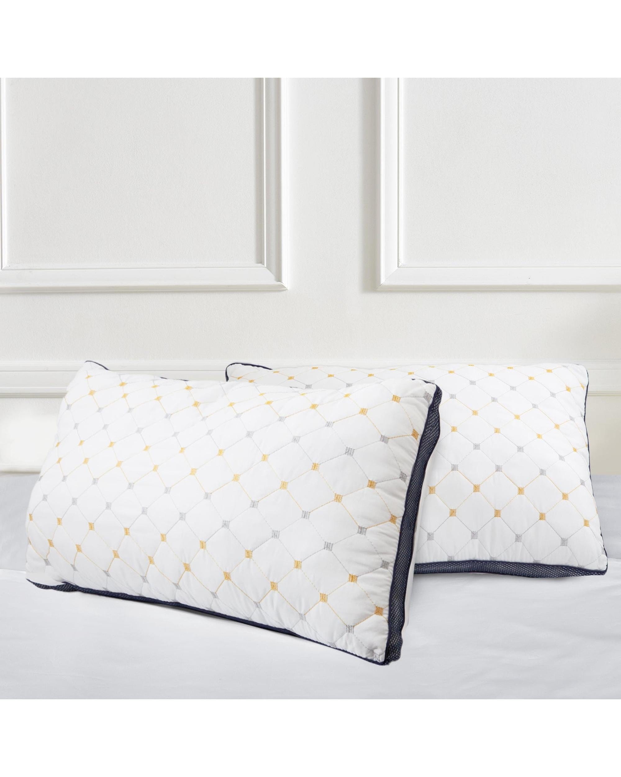 Royal Comfort Pillows/Cushions Royal Comfort Luxury Air Mesh Pillows Hotel Quality Checked Ultra Comfort TWIN PACK