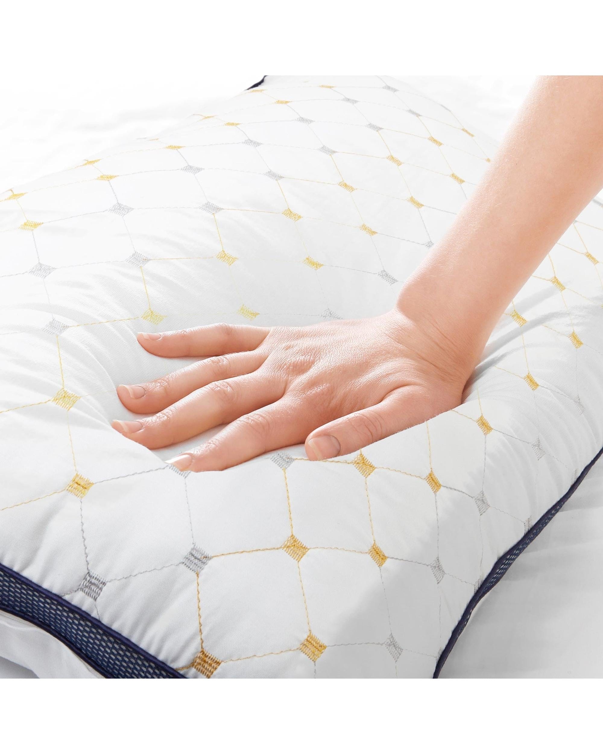 Royal Comfort Pillows/Cushions Royal Comfort Luxury Air Mesh Pillows Hotel Quality Checked Ultra Comfort TWIN PACK