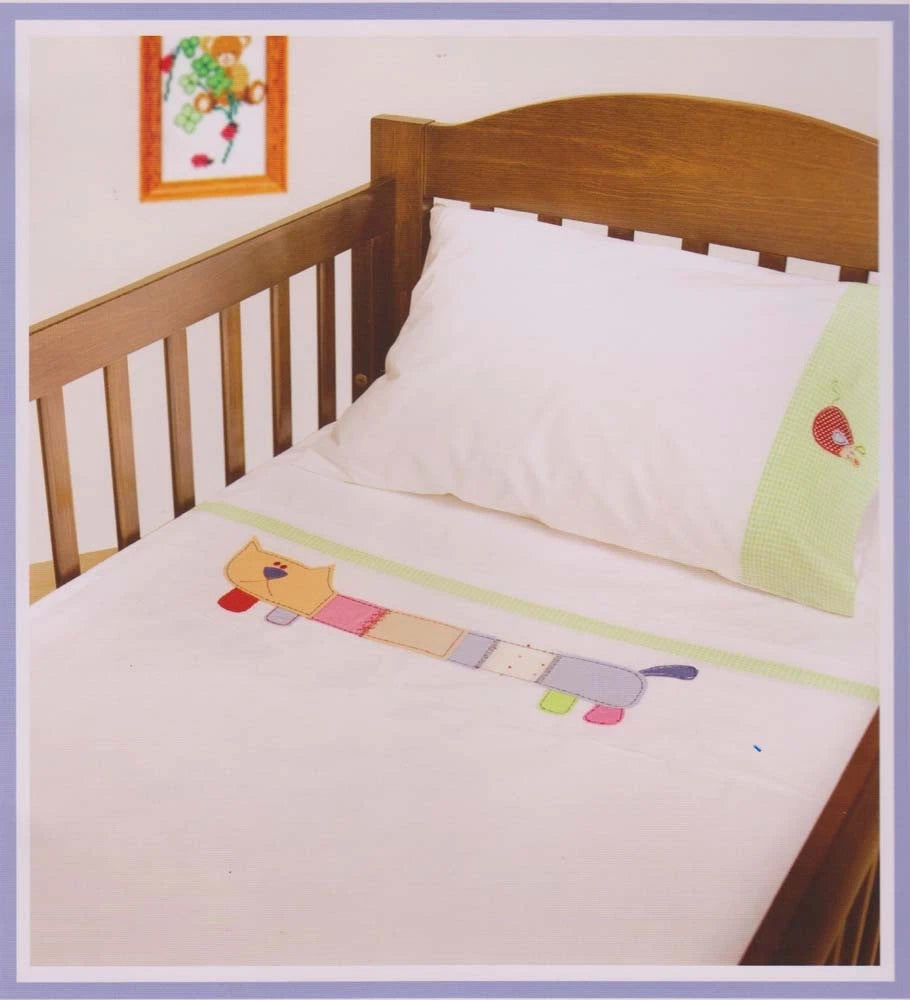 Happy Kids Gingerbread Man Cot Sheet Set